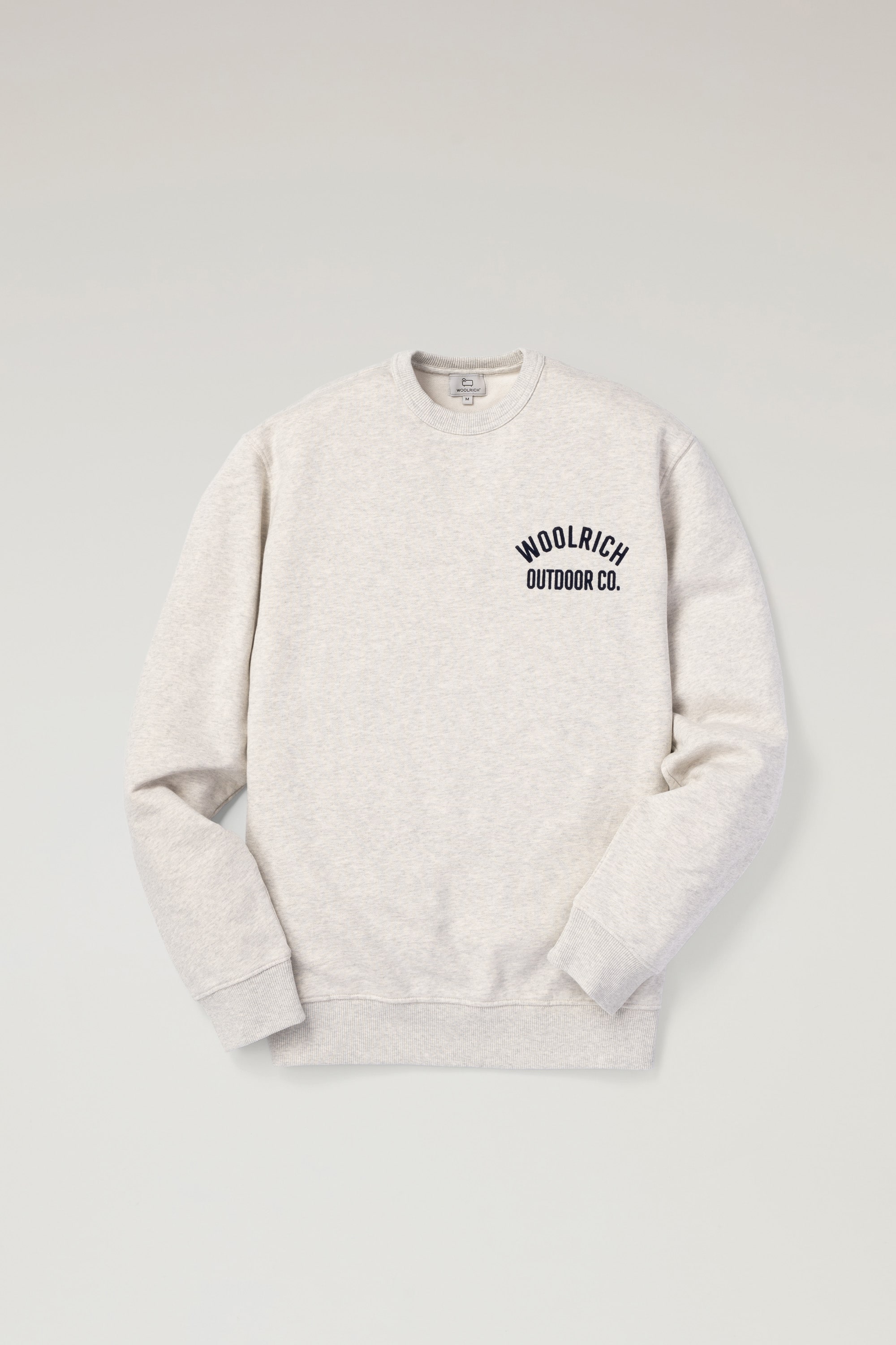 ORGANIC COTTON SCRIPT CREWNECK