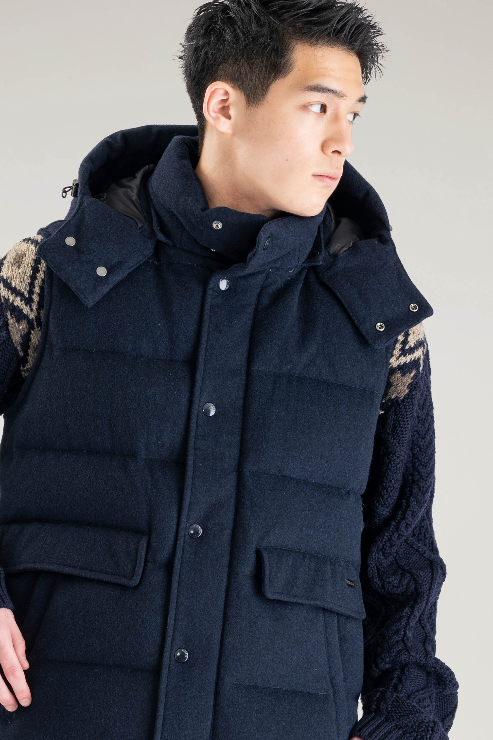 LORO PIANA ALEUTIAN VEST｜WOOLRICH（ウールリッチ）公式オンラインストア