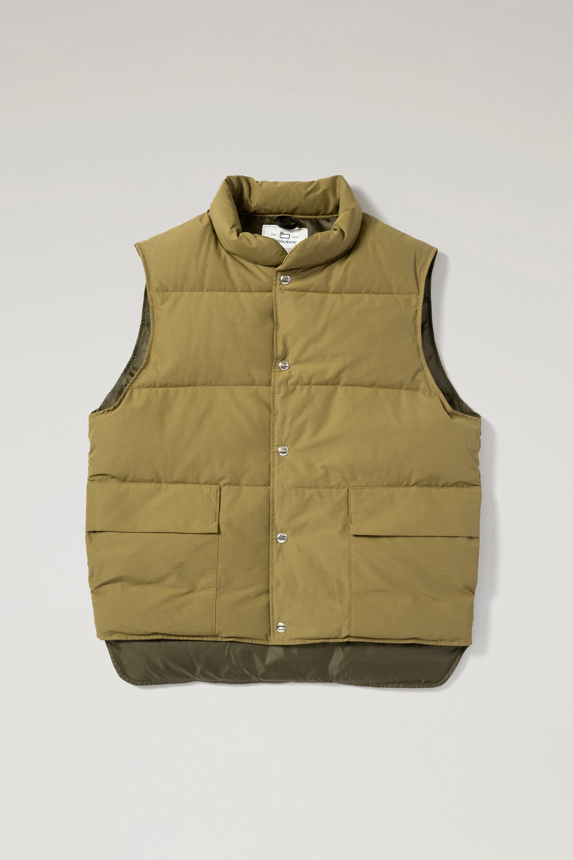 〔vintage〕Wool rich mix down vest