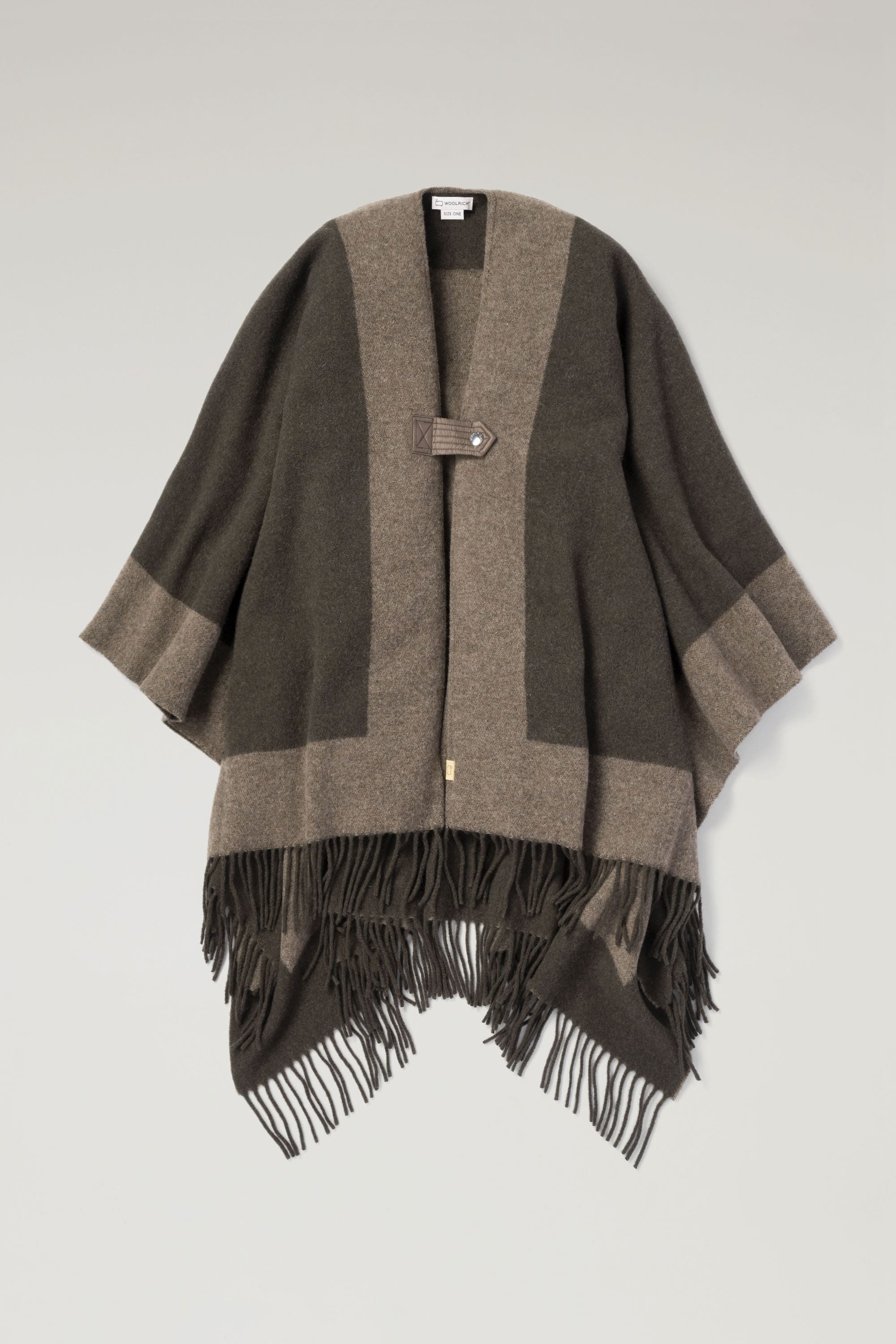 WOOL BLEND CAPE