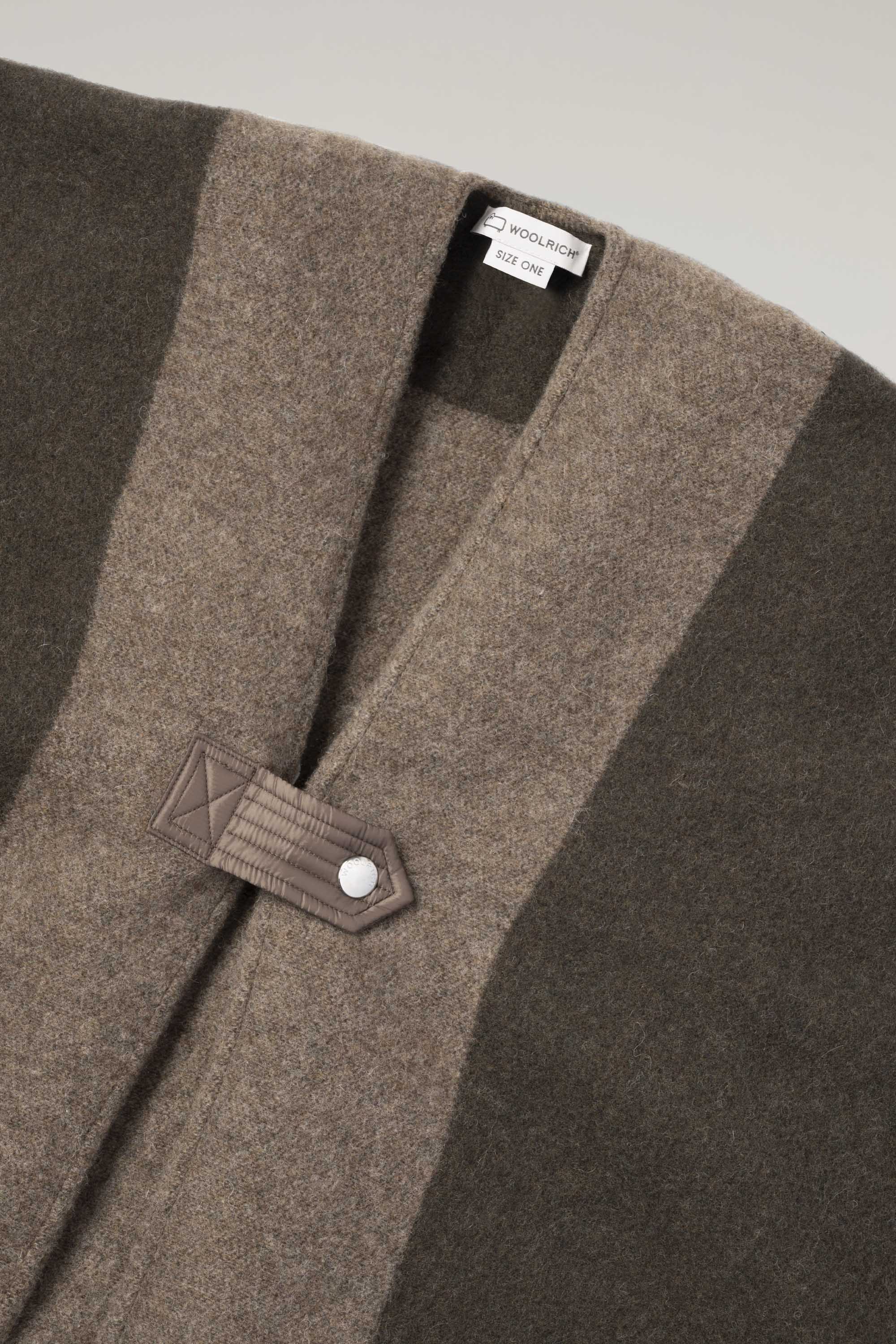 WOOL BLEND CAPE