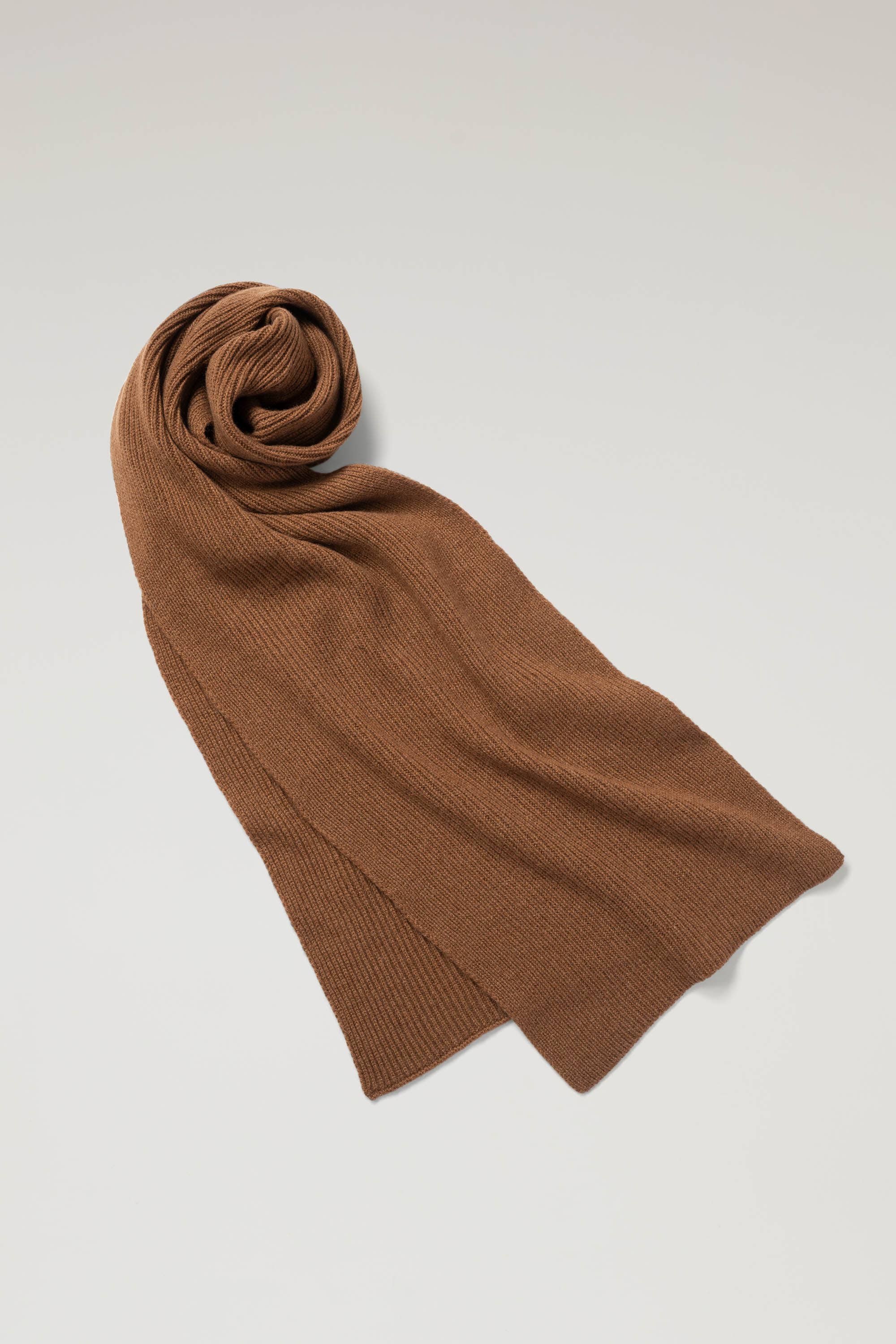 CASHMERE RIBBED SCARF