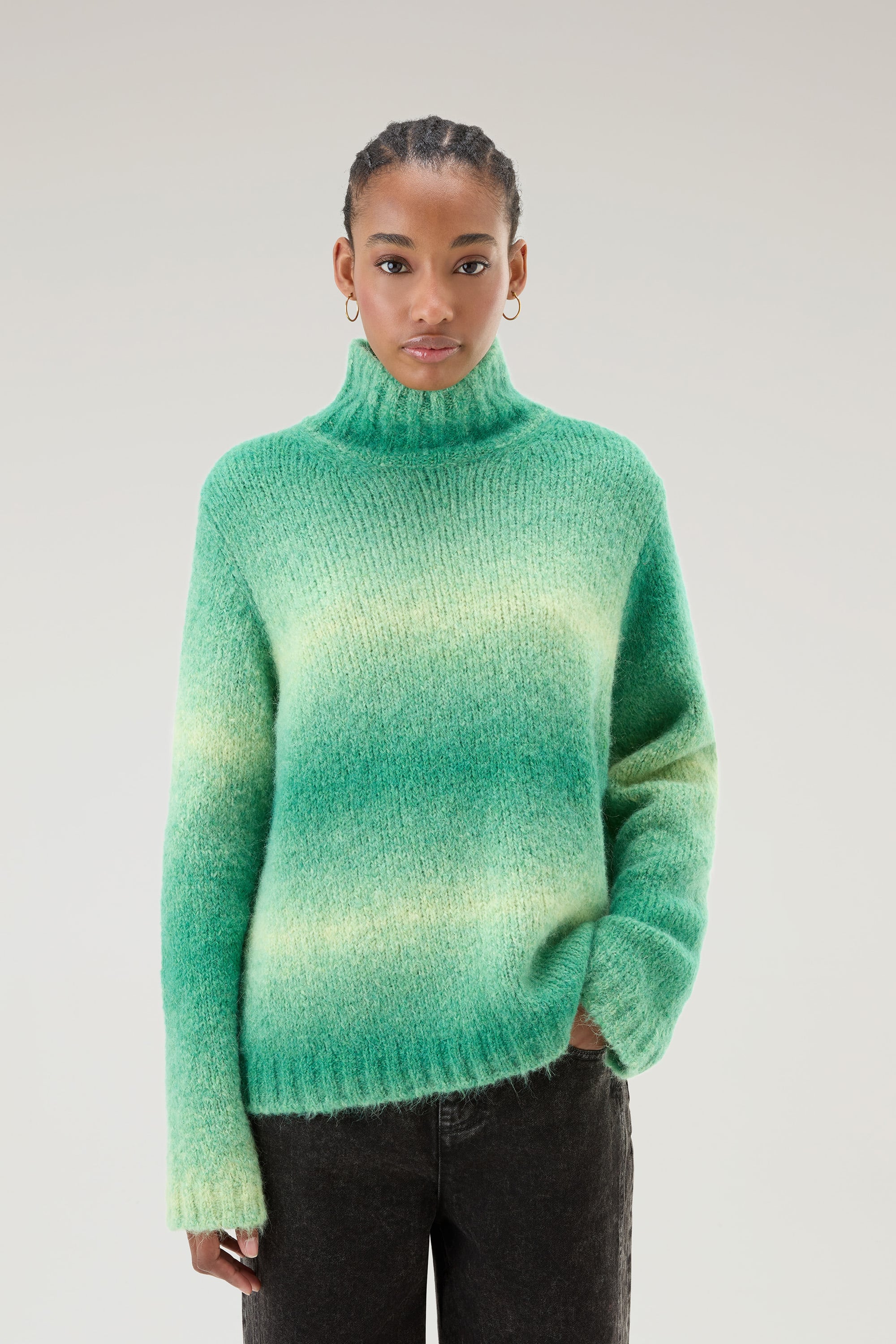 OMBRE ALPACA TURTLENECK