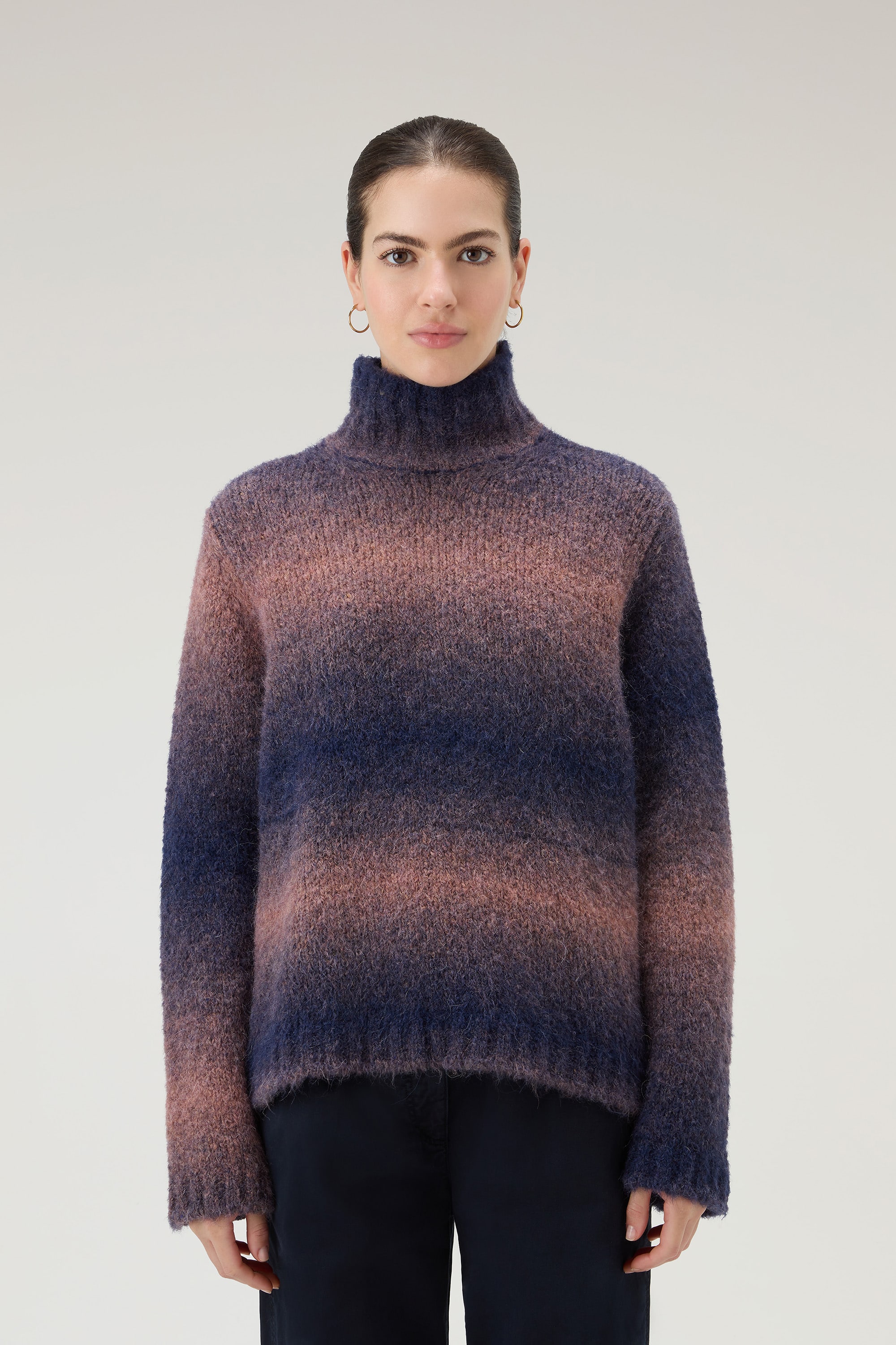 OMBRE ALPACA TURTLENECK