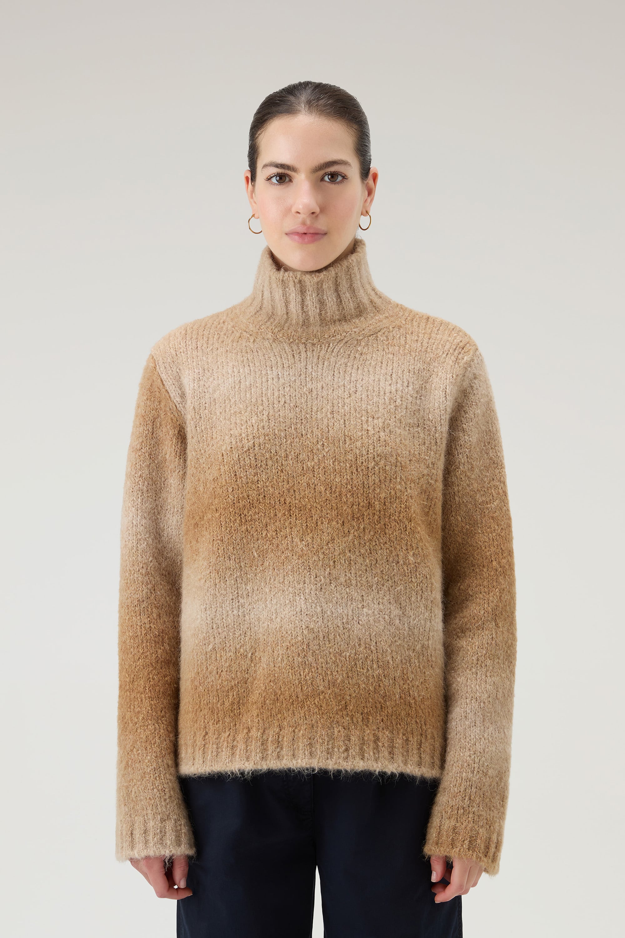 OMBRE ALPACA TURTLENECK