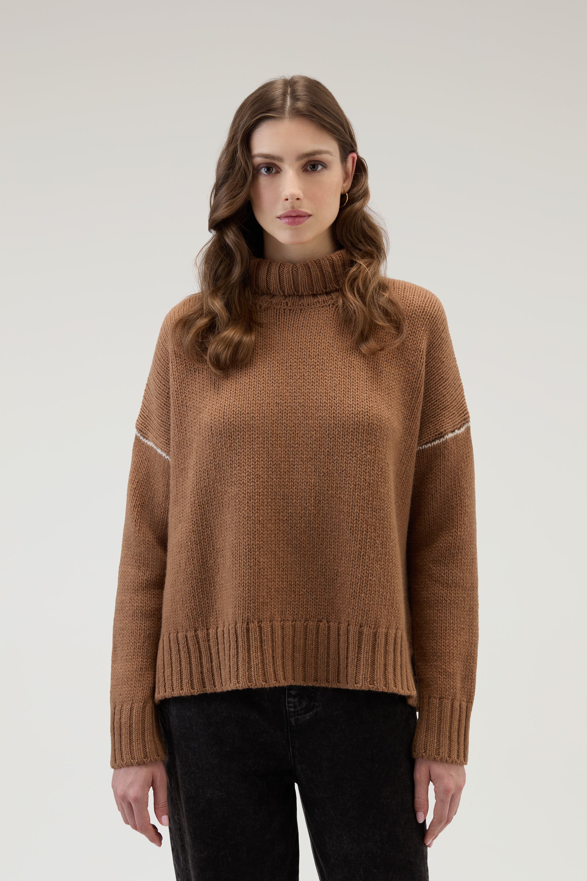 WOOL CABLE' TURTLENECK