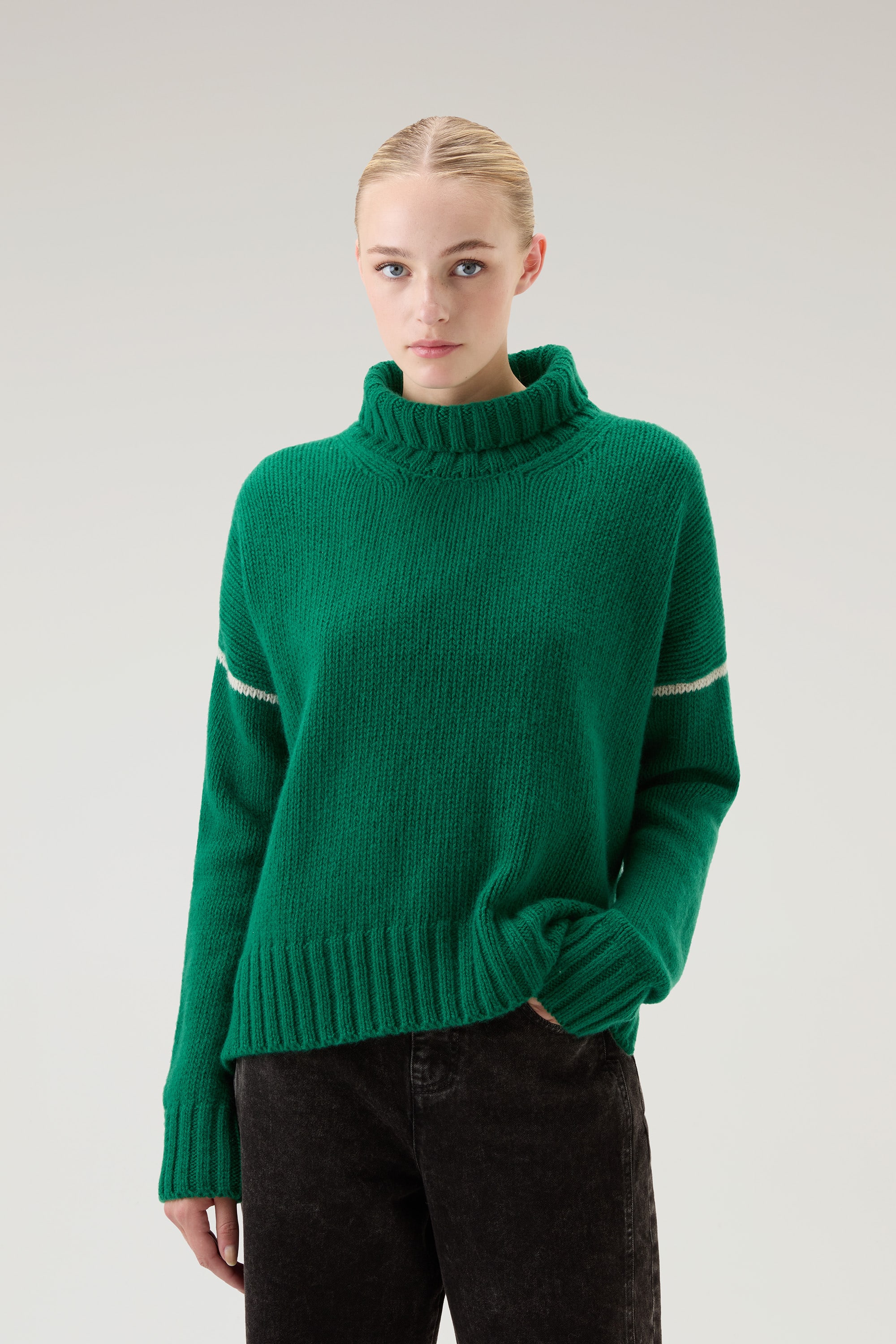 WOOL CABLE' TURTLENECK
