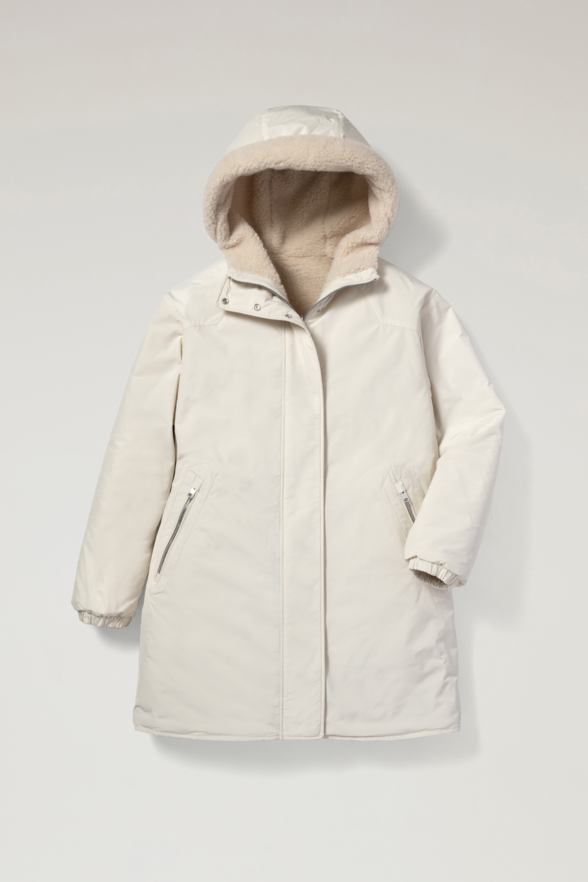 REVERSIBLE TEDDY PARKA