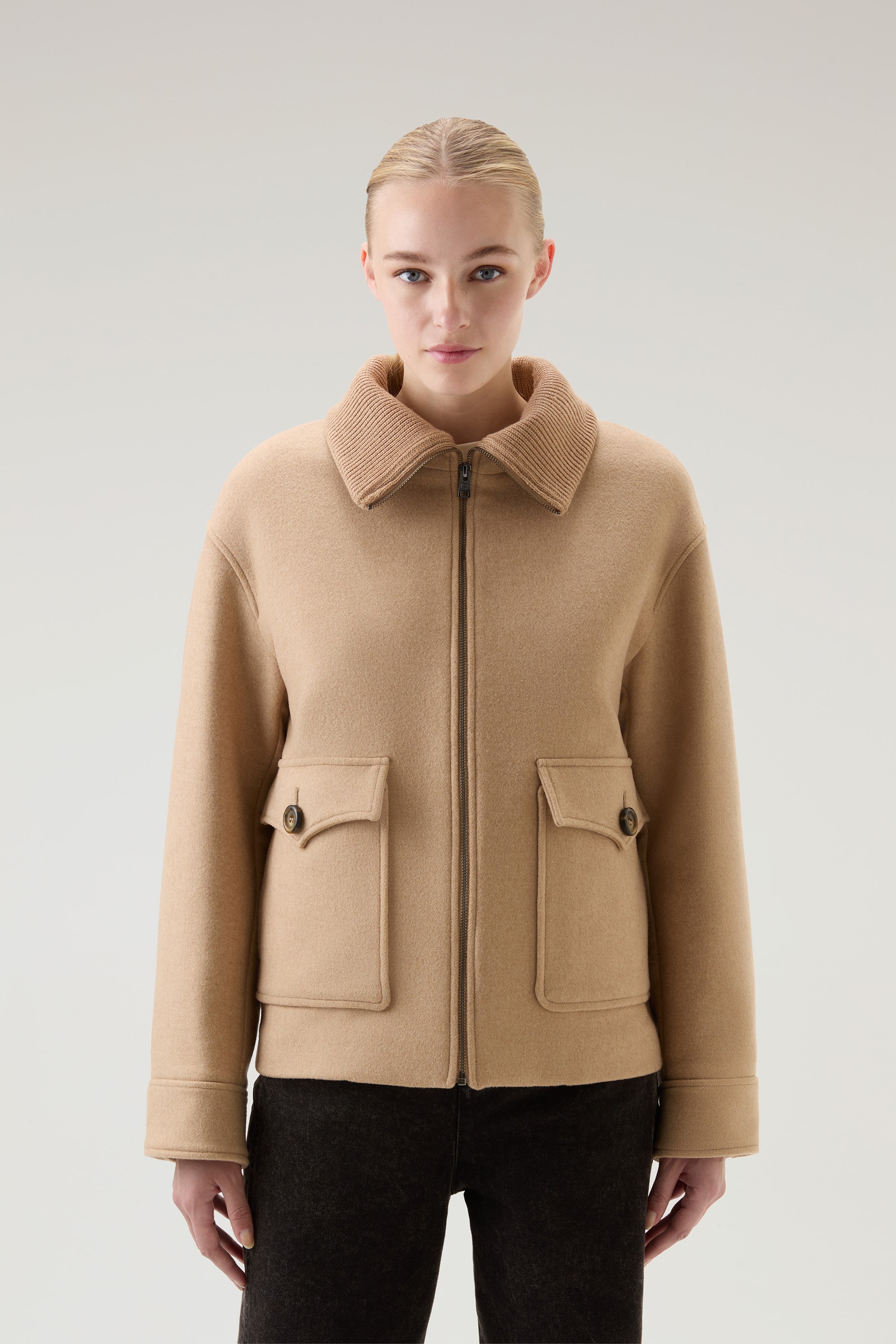 DOUBLE WOOL JACKET