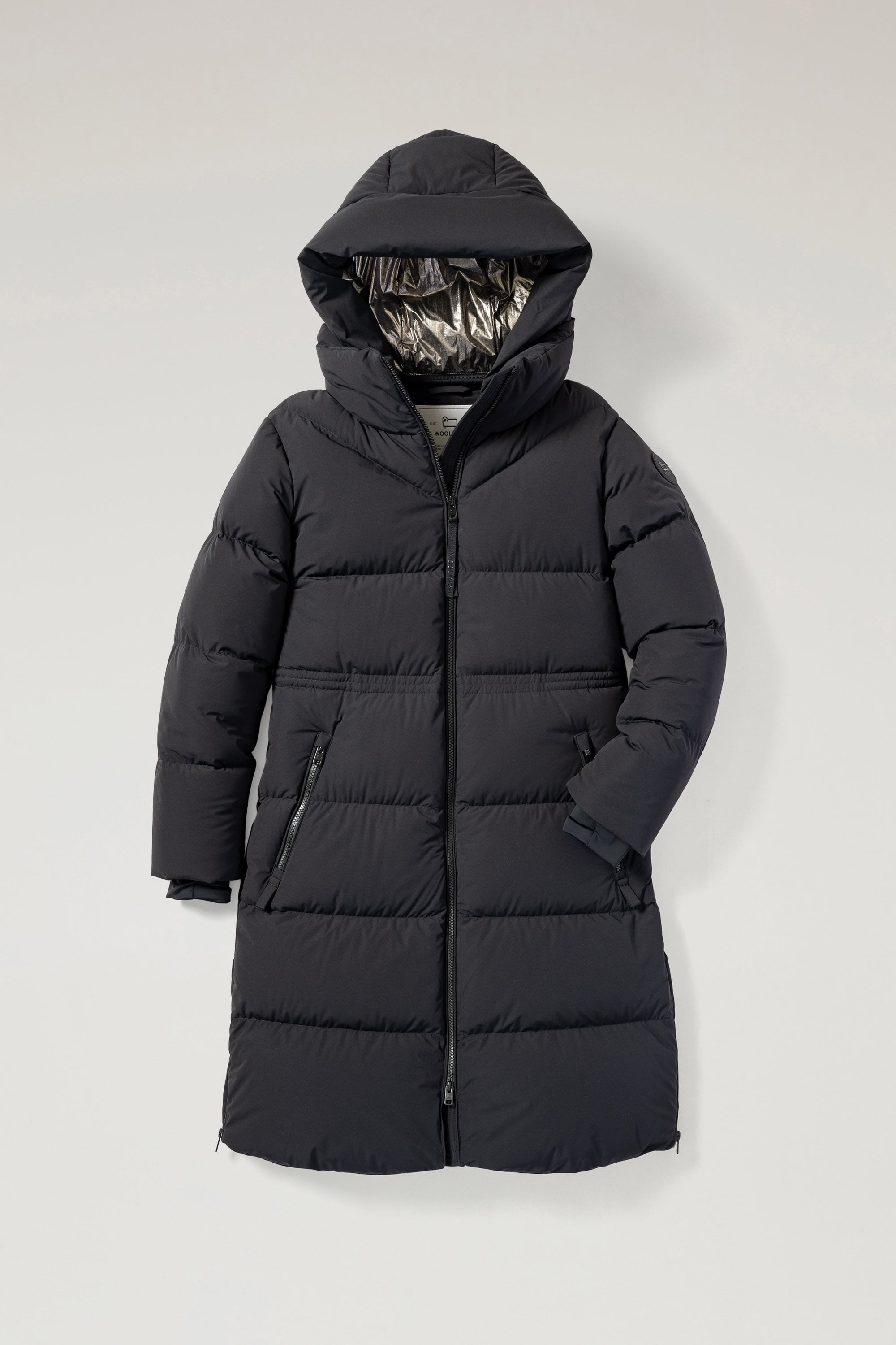 MATT STRETCH LONG PUFFER PARKA｜WOOLRICH（ウールリッチ）公式