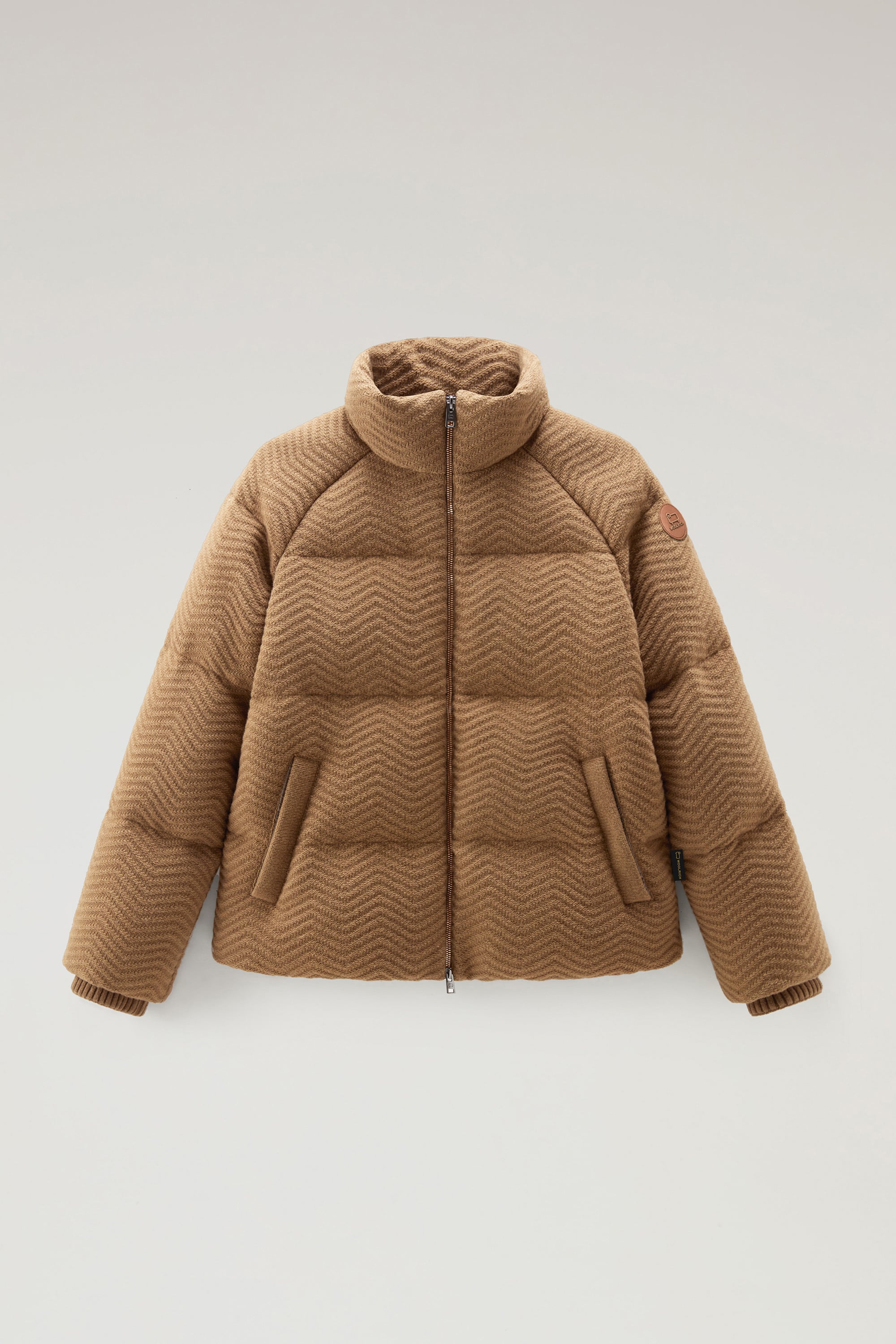 KNITTED PUFFER JACKET