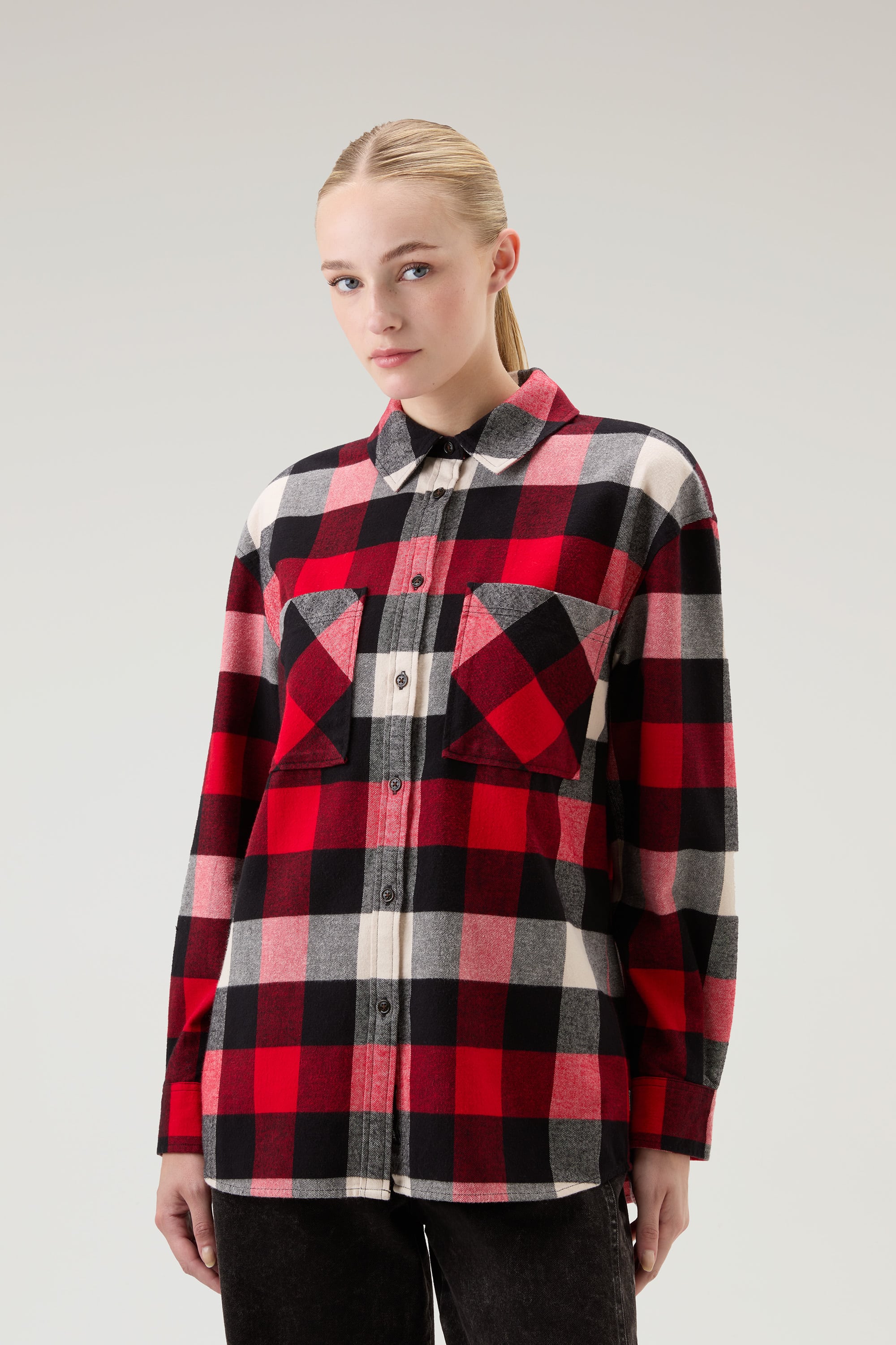 CHECK FLANNEL SHIRT