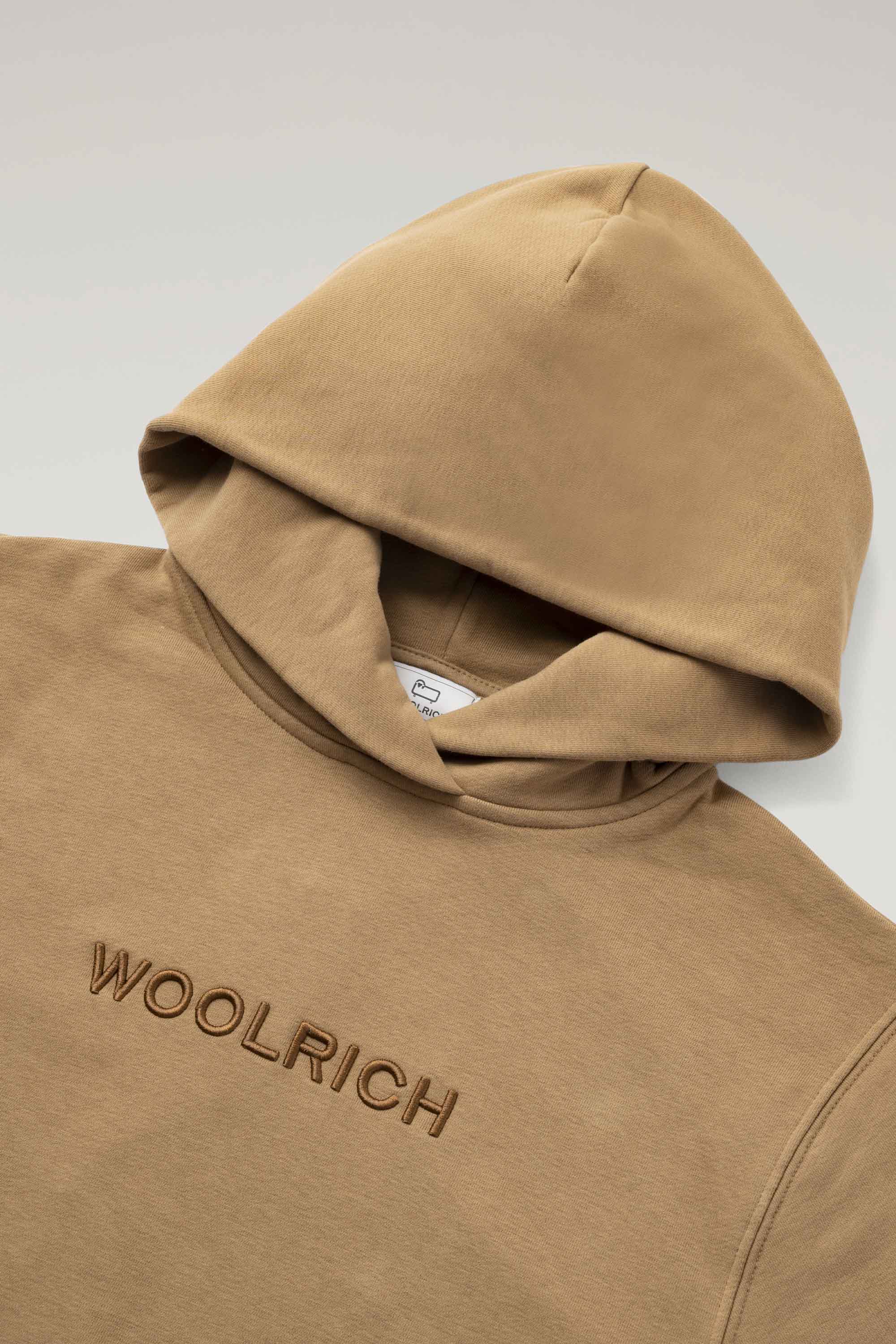 WOOLRICH LOGO HOODIE