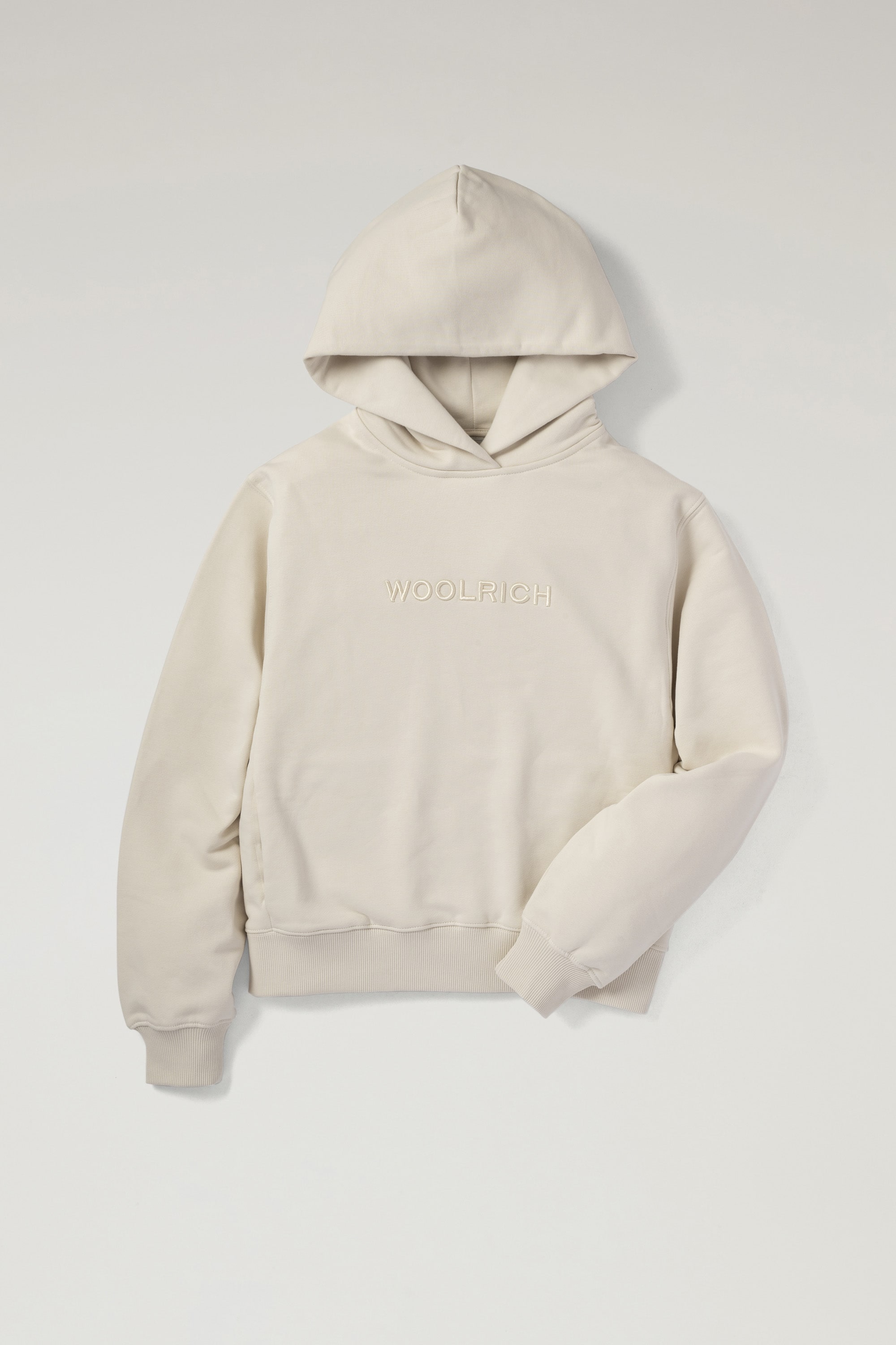 WOOLRICH LOGO HOODIE