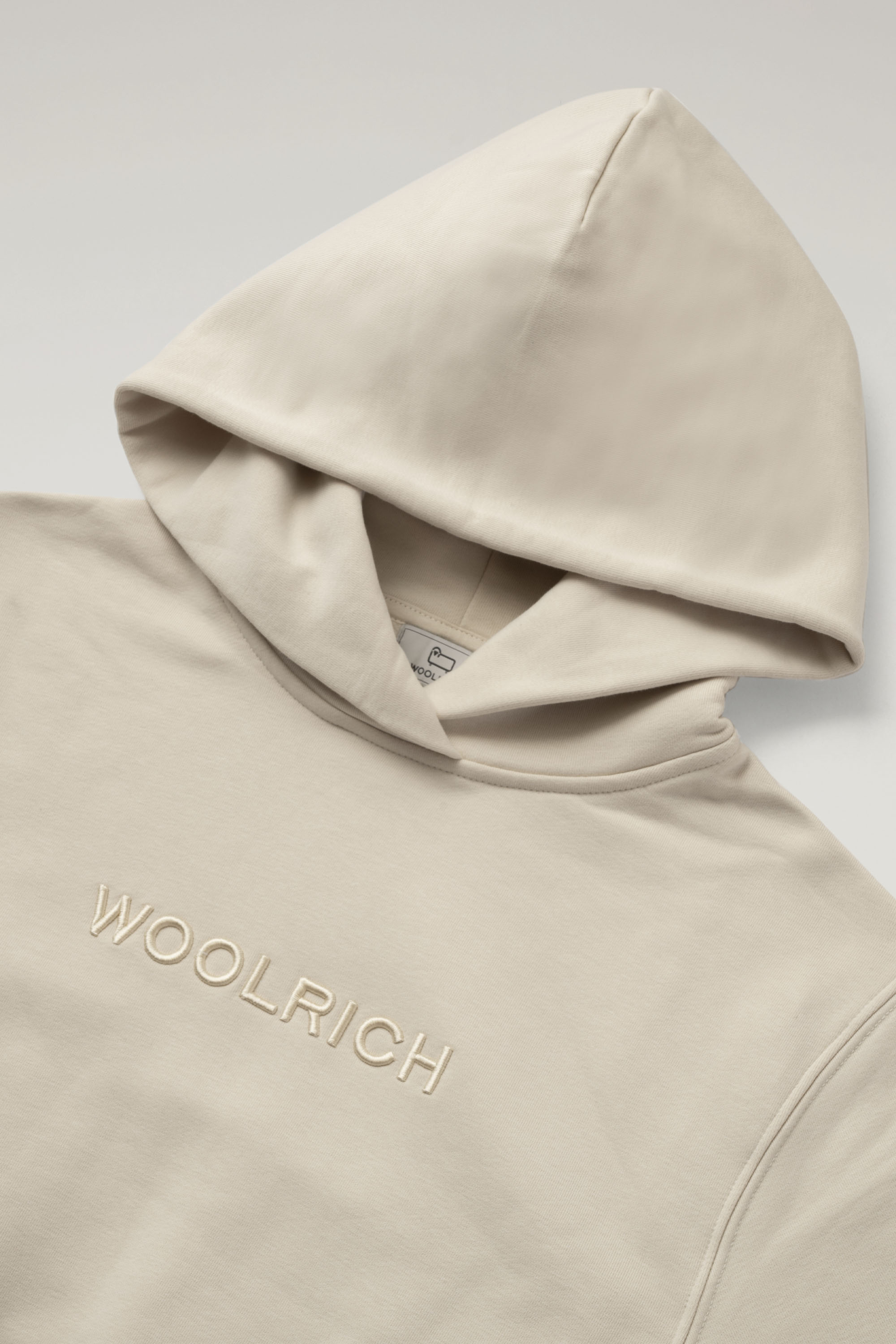 WOOLRICH LOGO HOODIE