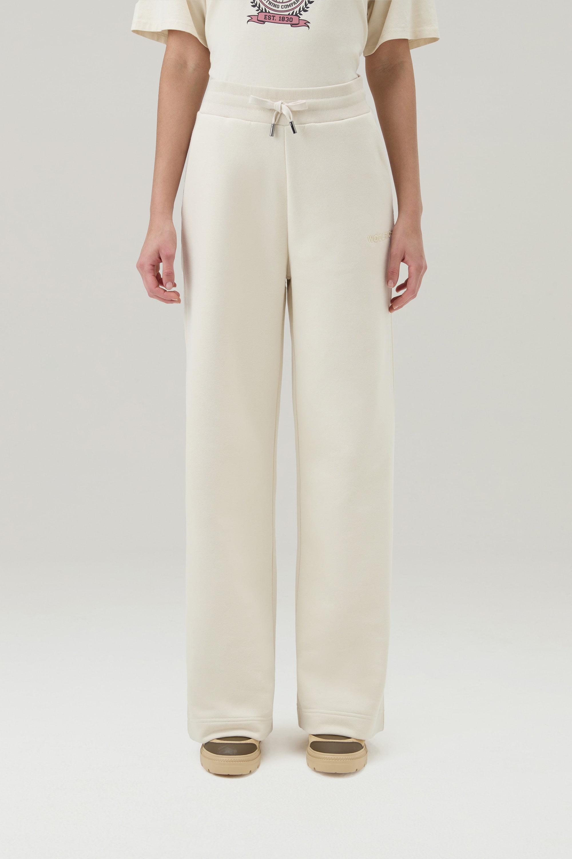 WOOLRICH LOGO SWEAT PANTS