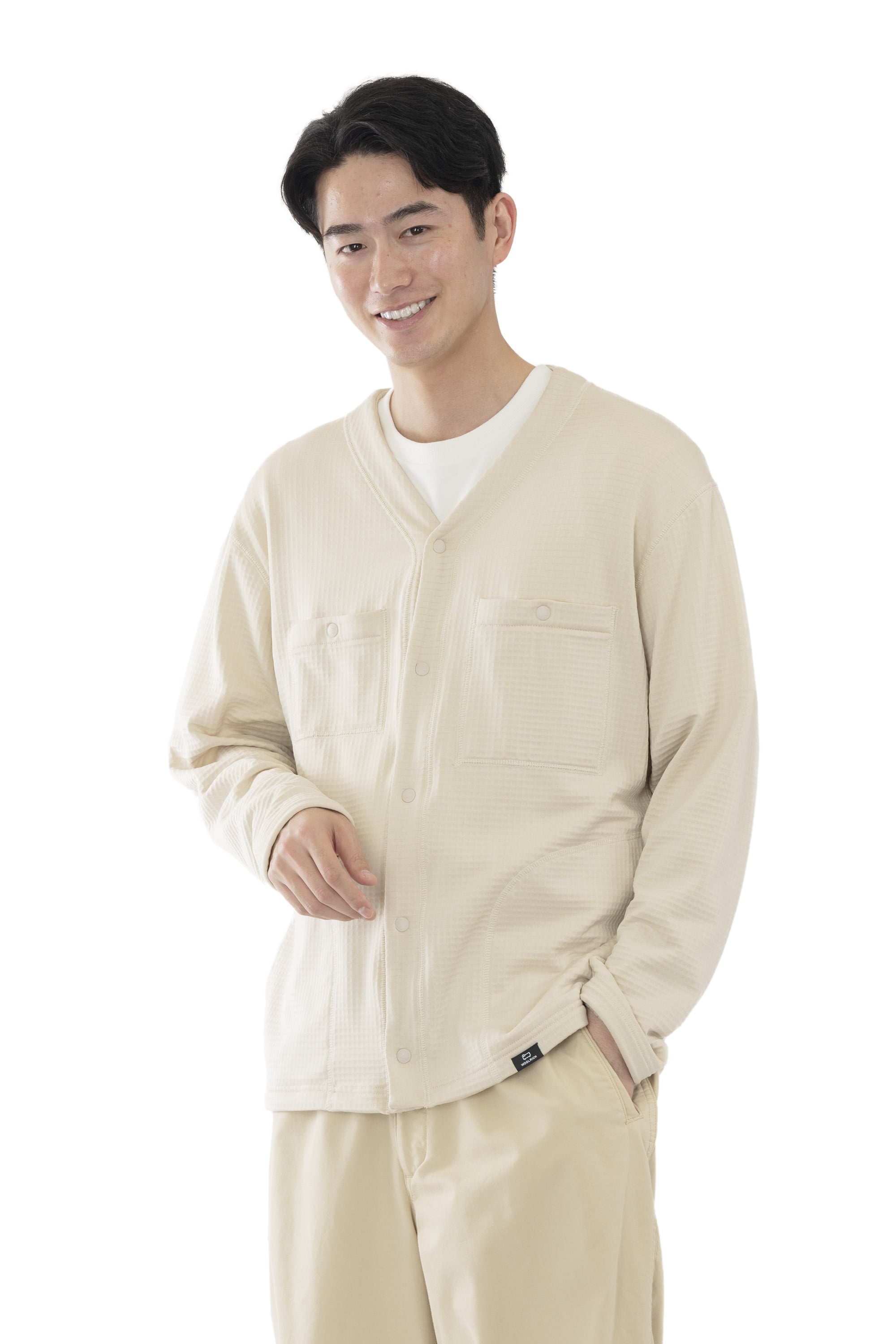 POWER GRID CARDIGAN