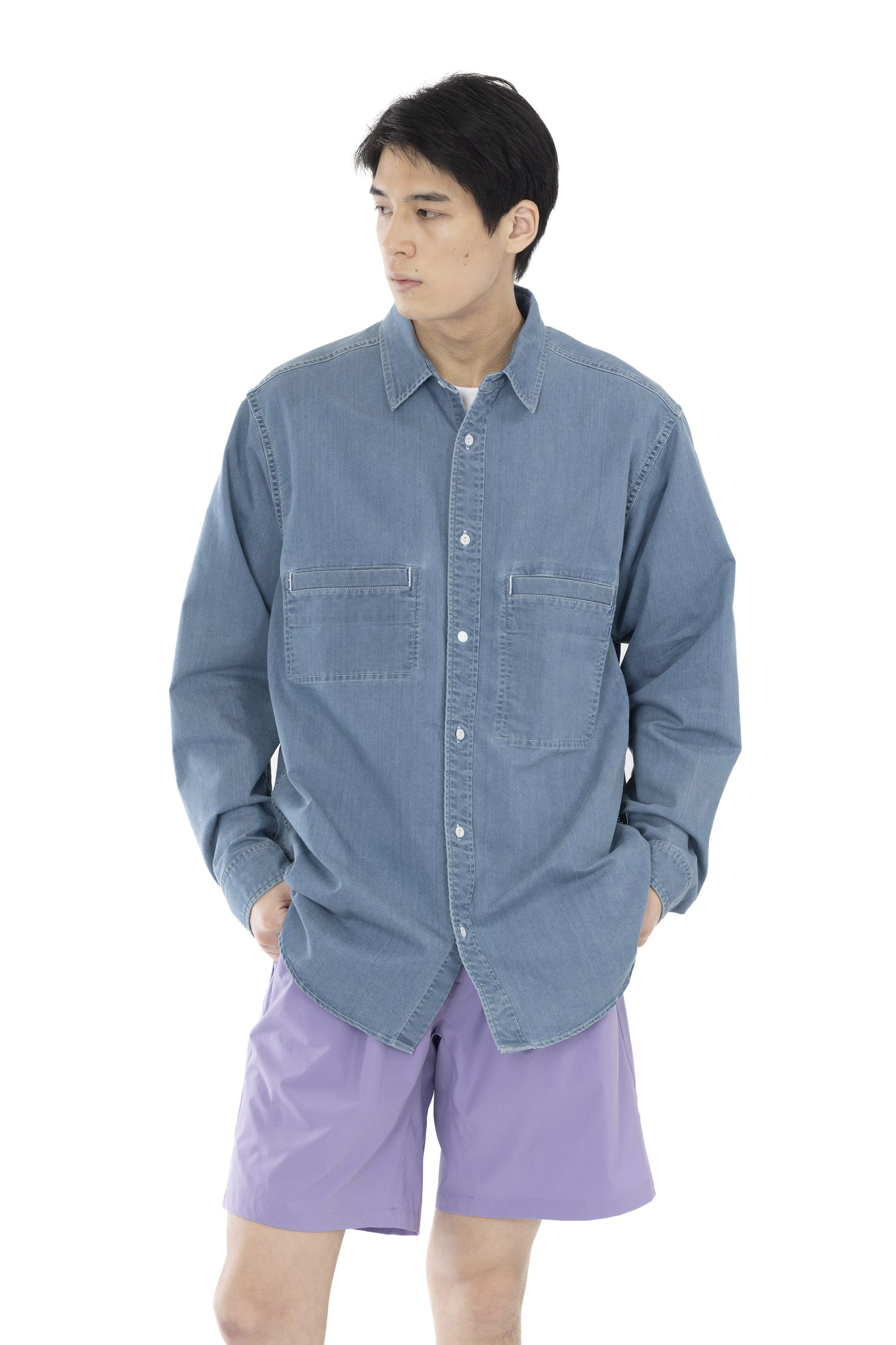 COOLMAX DENIM LONG SHIRT