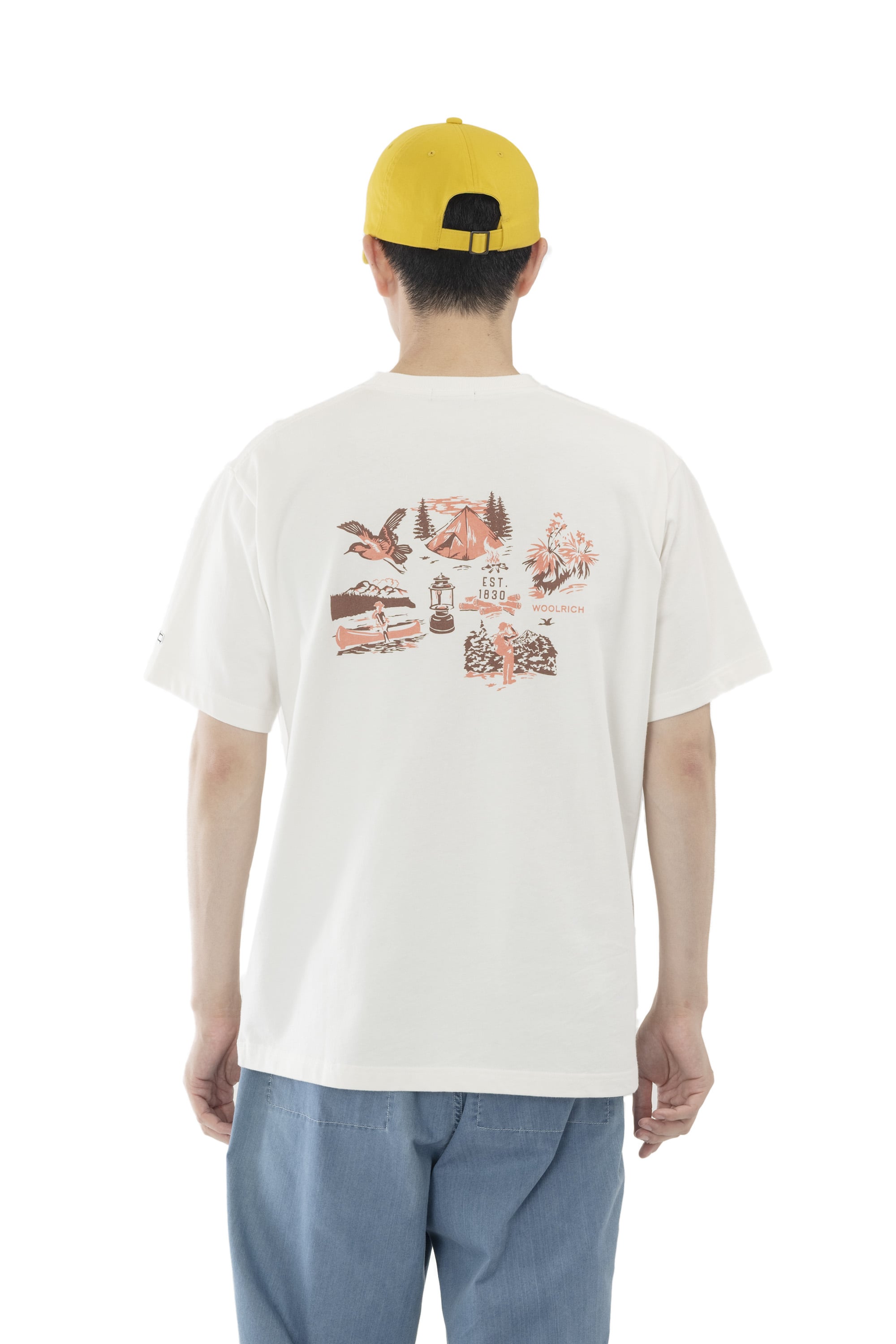 8.5oz COTTON GRAPHIC BIRD WATCH TEE
