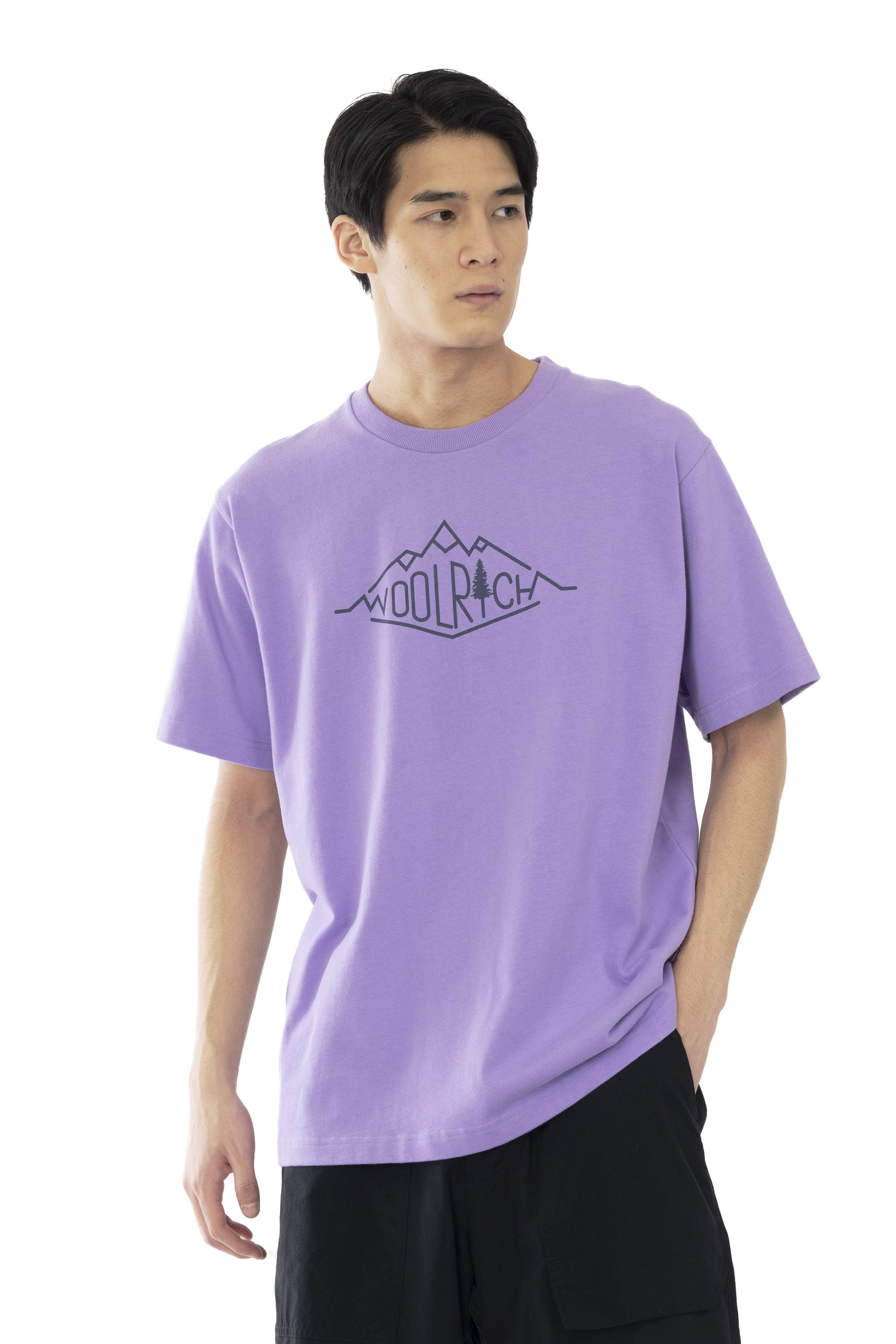 8.5oz COTTON GRAPHIC MOUNTAINLINE TEE