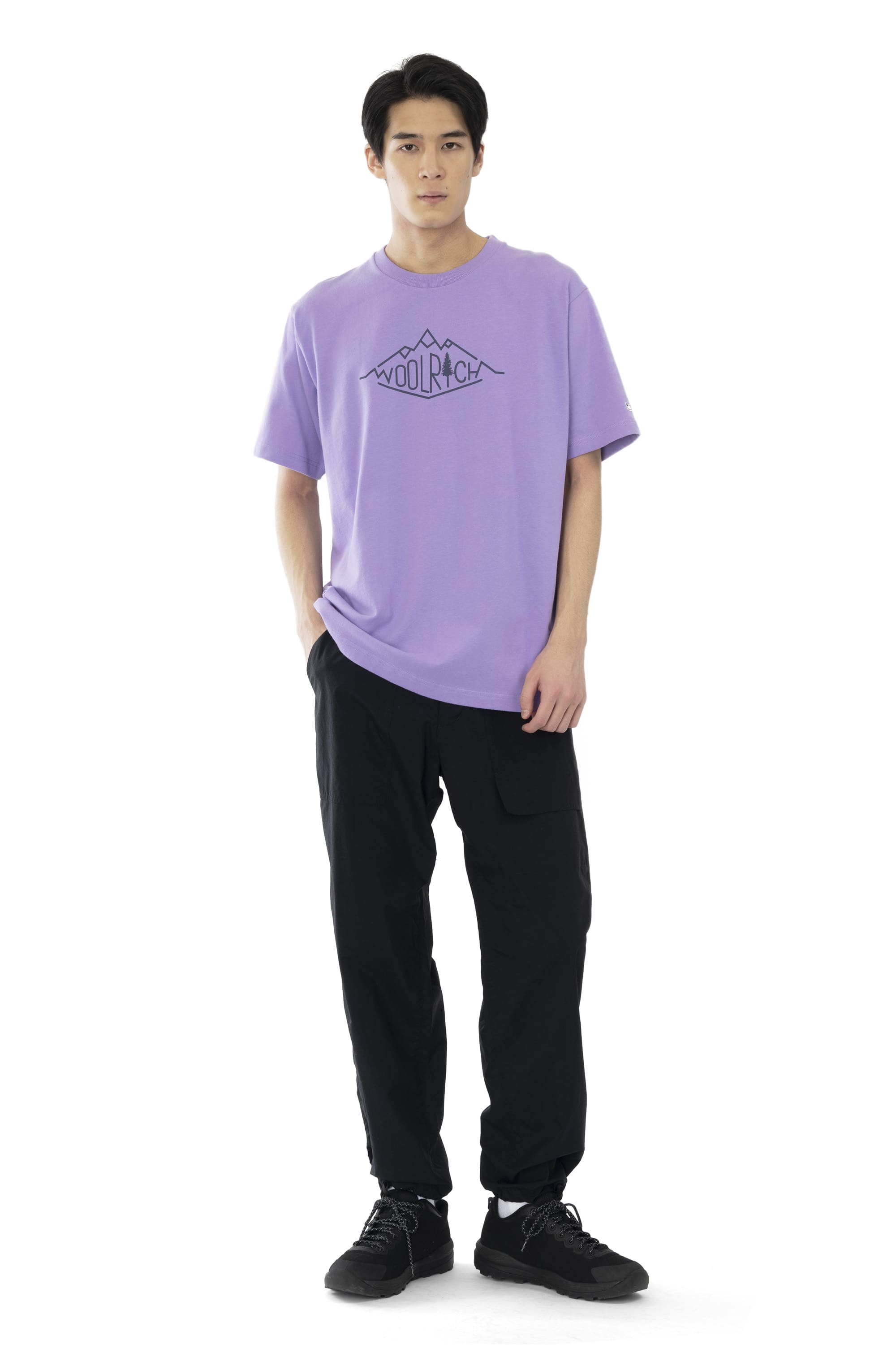 8.5oz COTTON GRAPHIC MOUNTAINLINE TEE