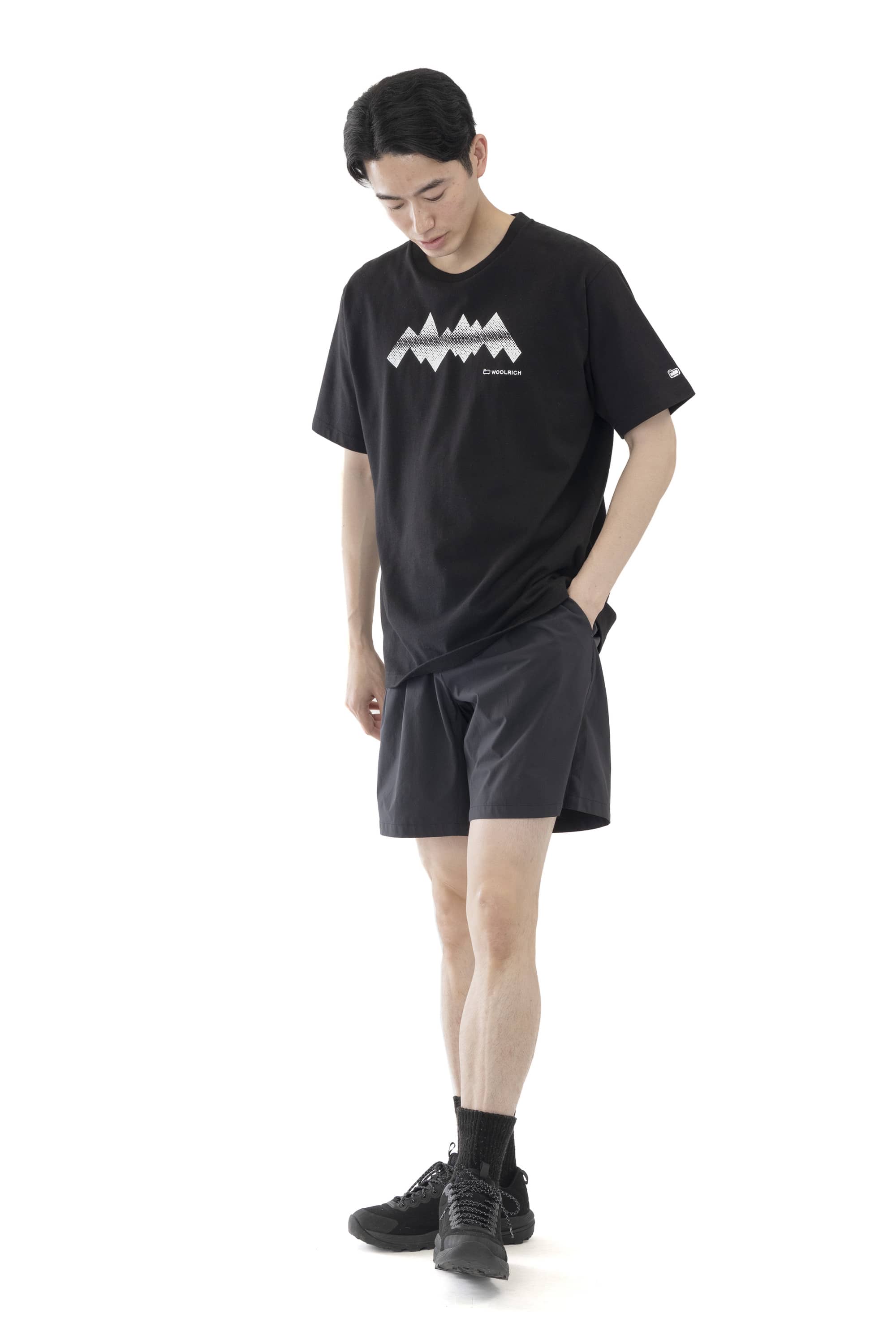 8.5oz COTTON GRAPHIC MTN TEE