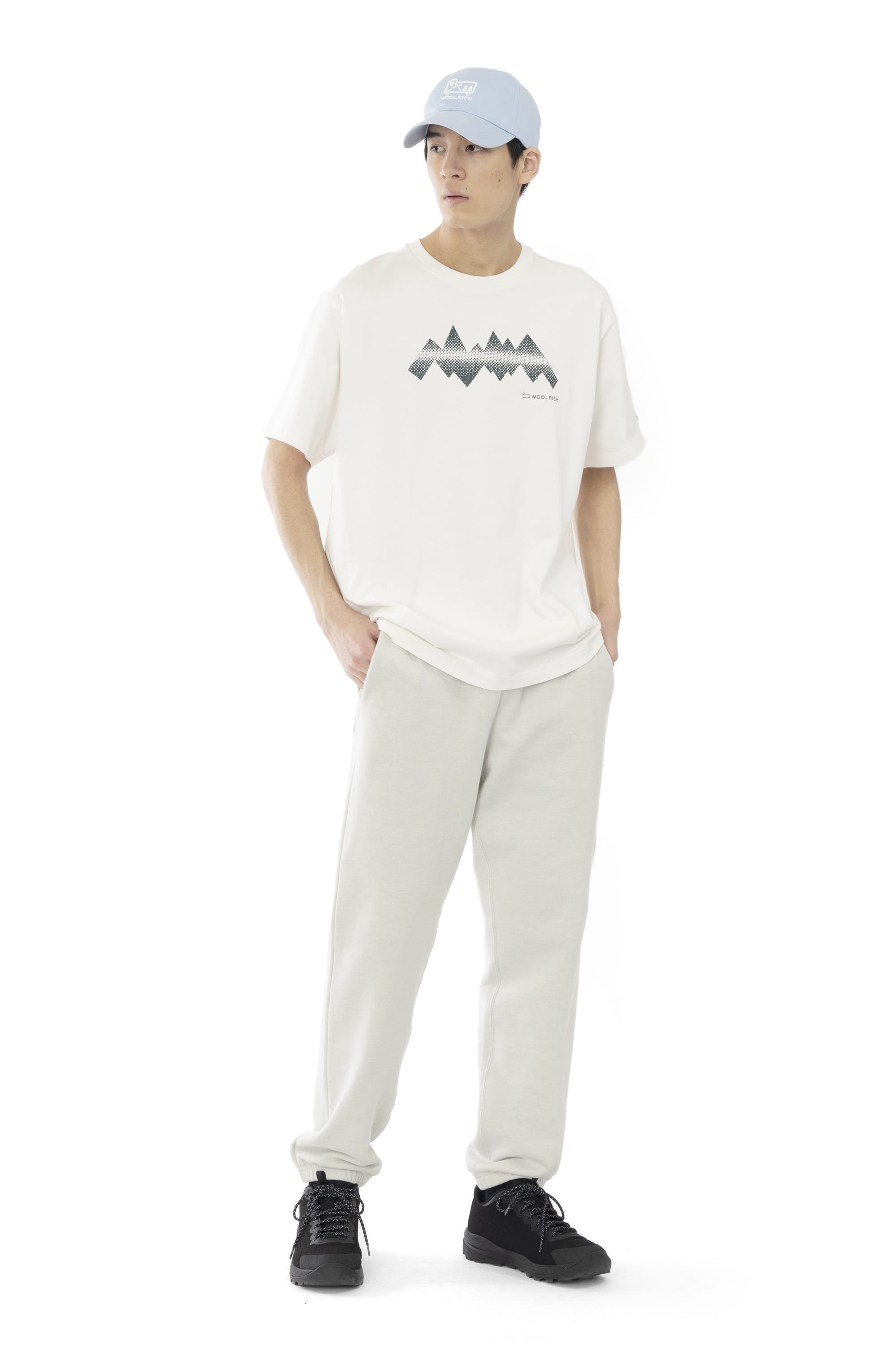 8.5oz COTTON GRAPHIC MTN TEE