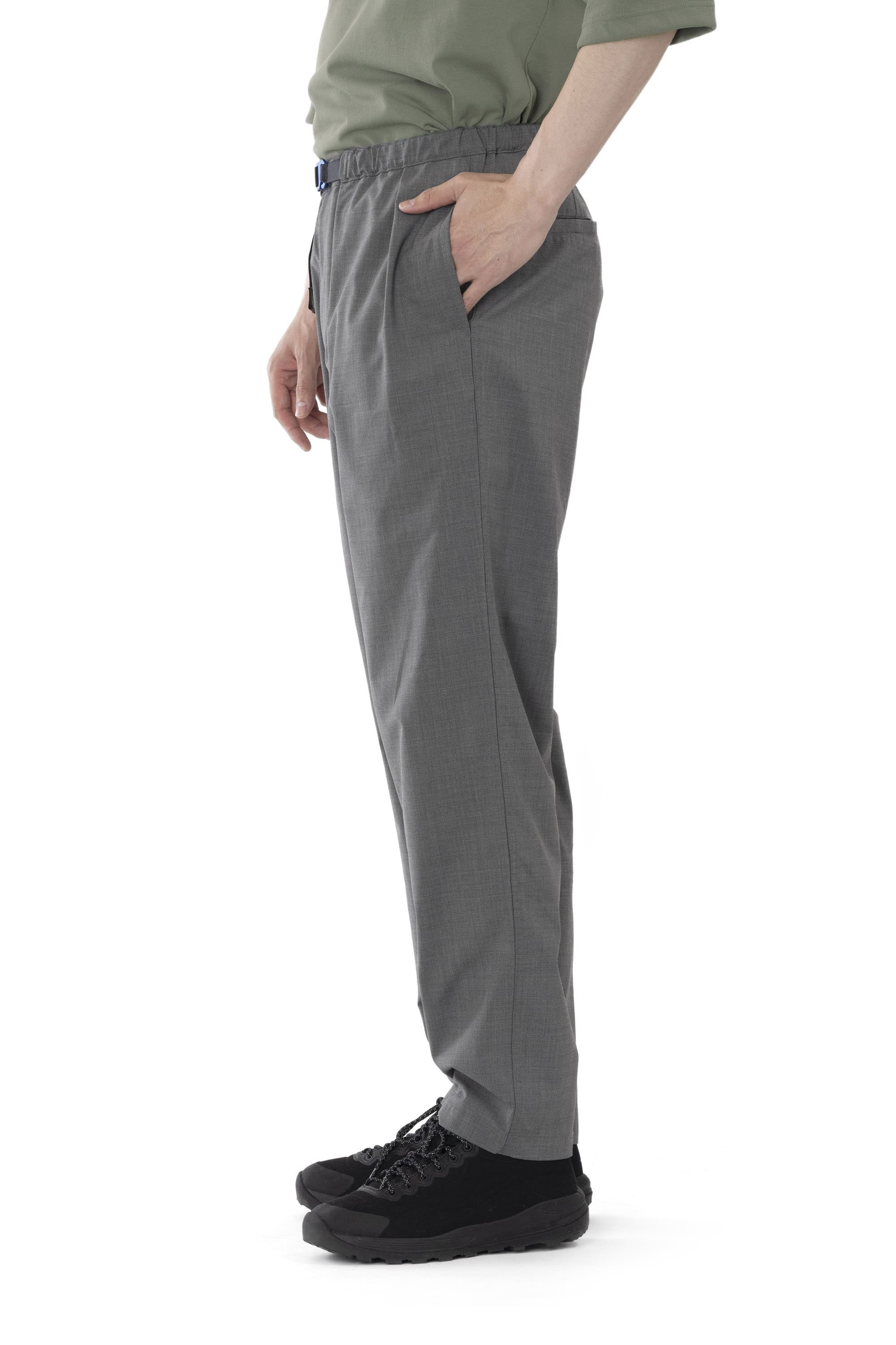 WOOL STRETCH PANTS