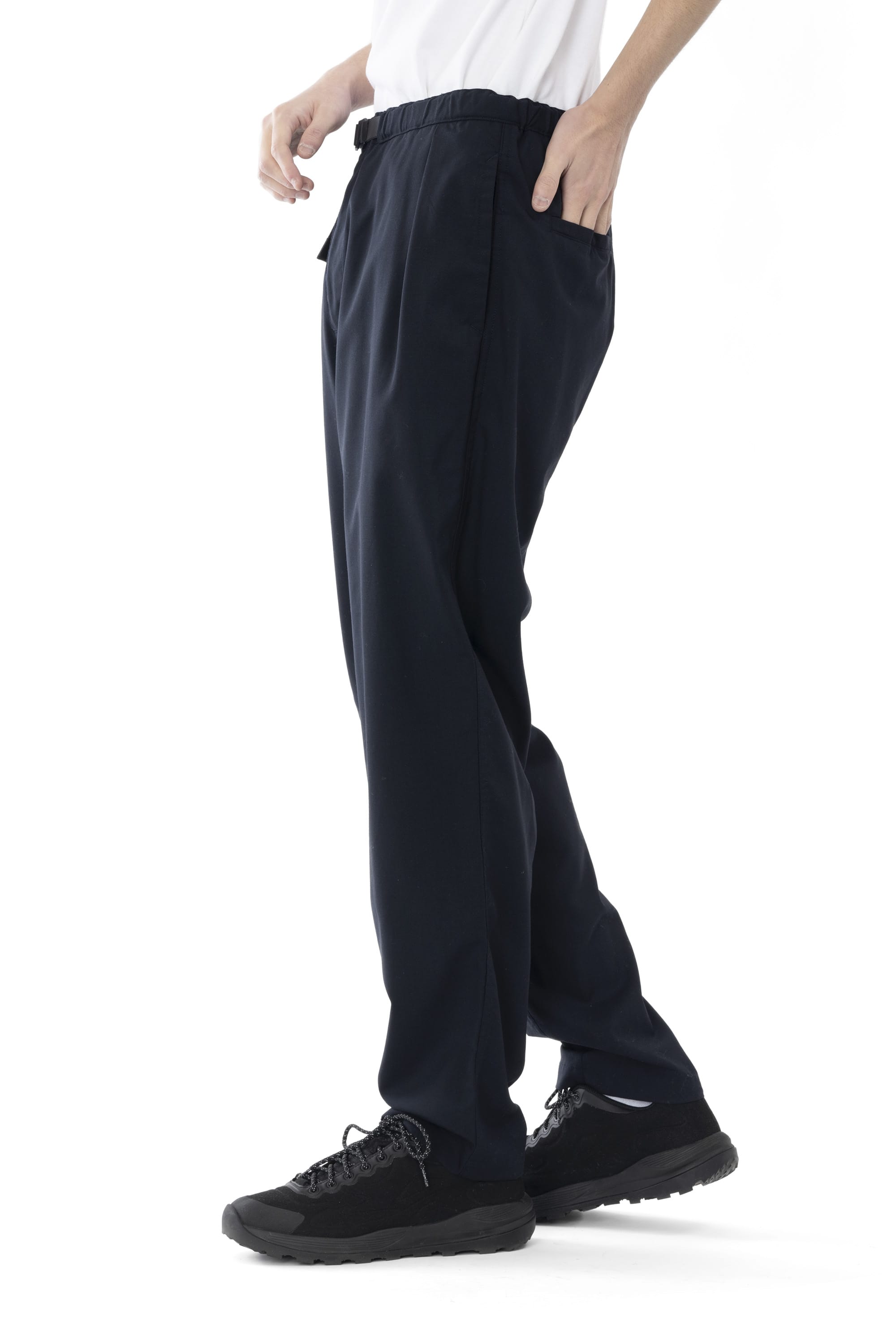 WOOL STRETCH PANTS