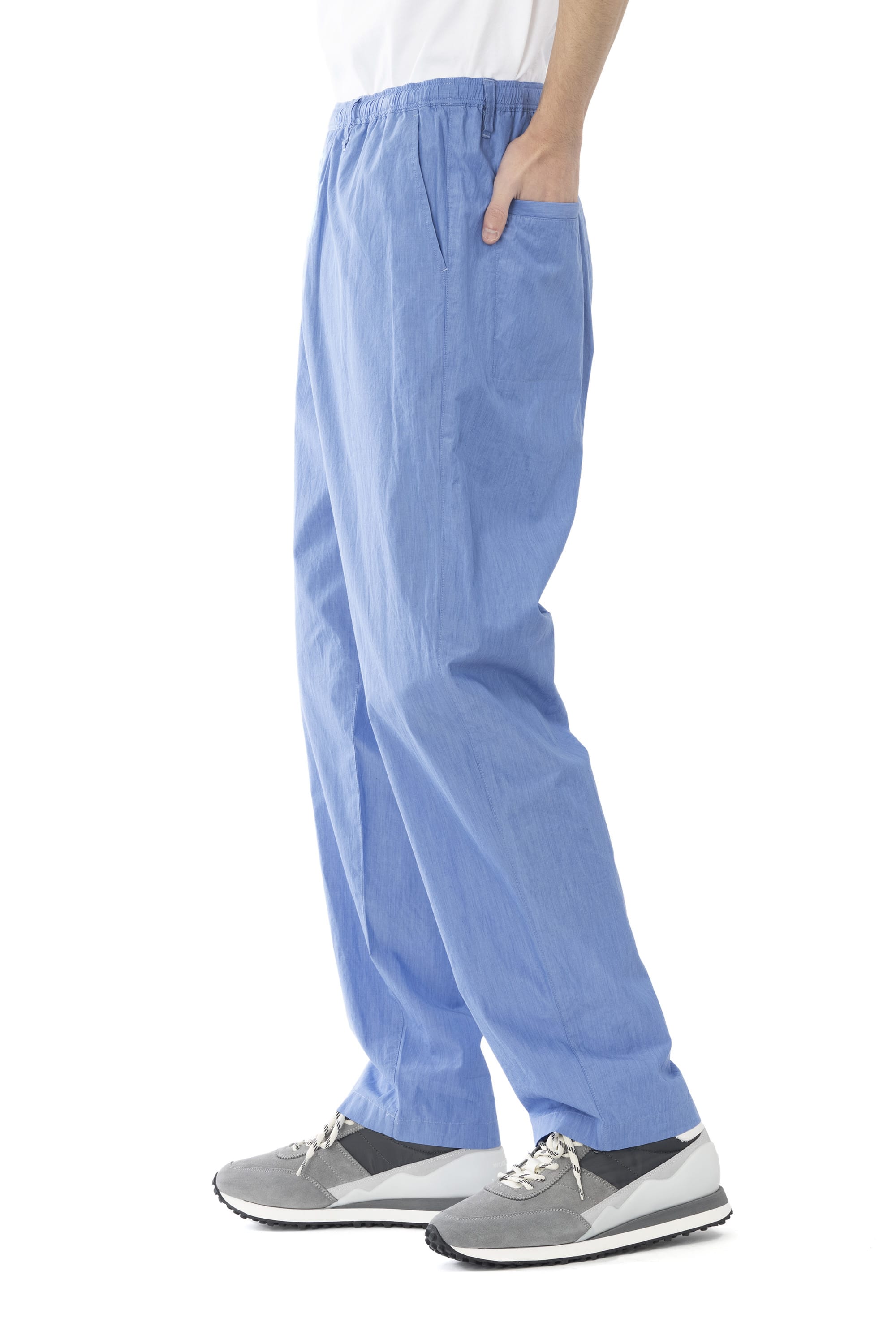 WOOL BLEND PAJAMA PANTS