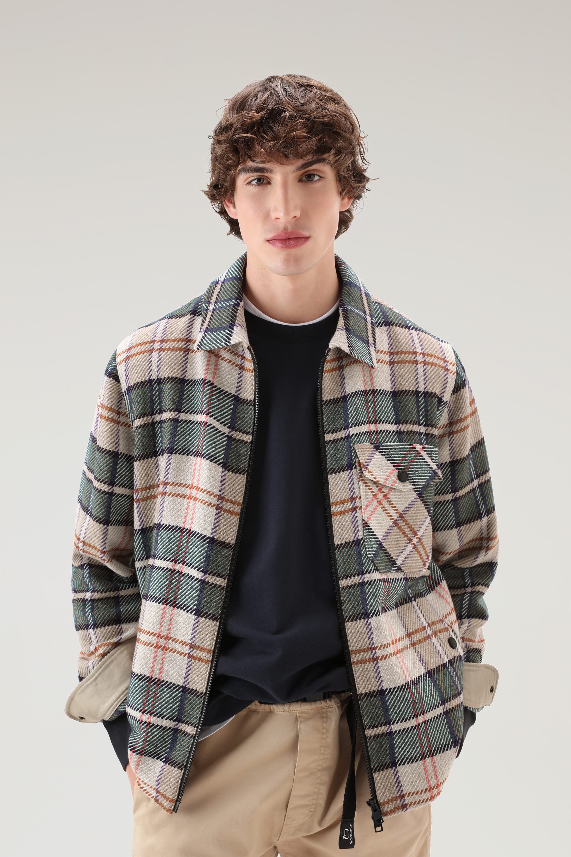TIMBER WOOL COTTON OVERSHIRT
