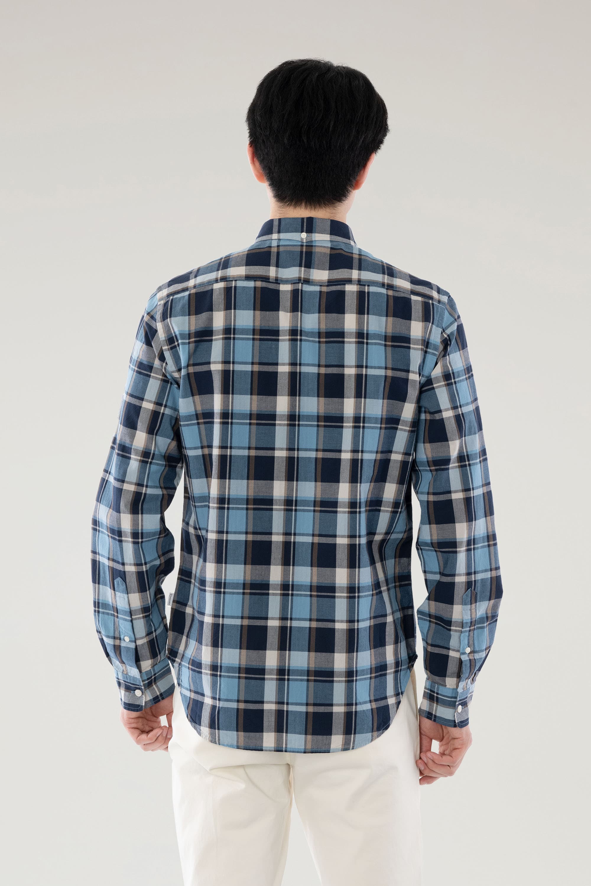 POPLIN MADRAS SHIRT