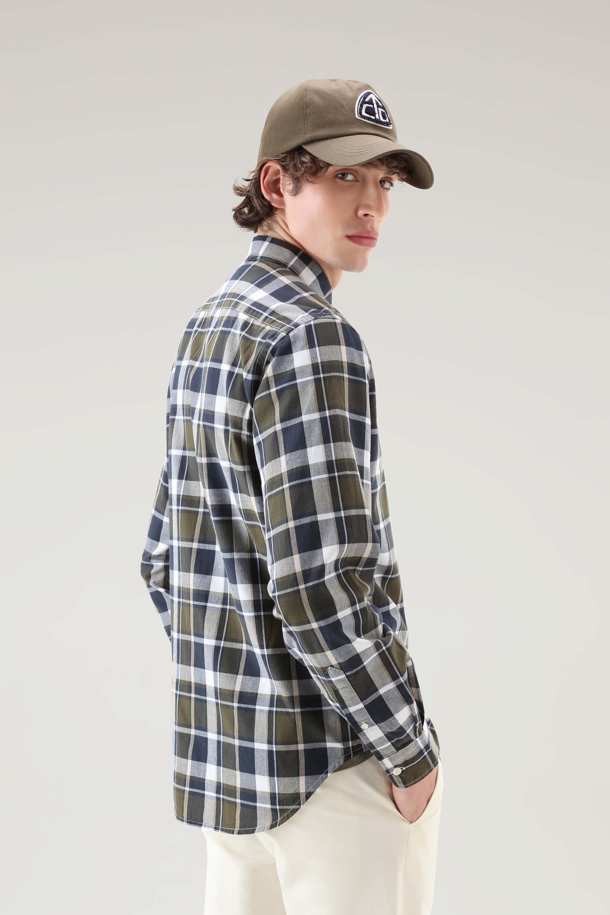 POPLIN MADRAS SHIRT