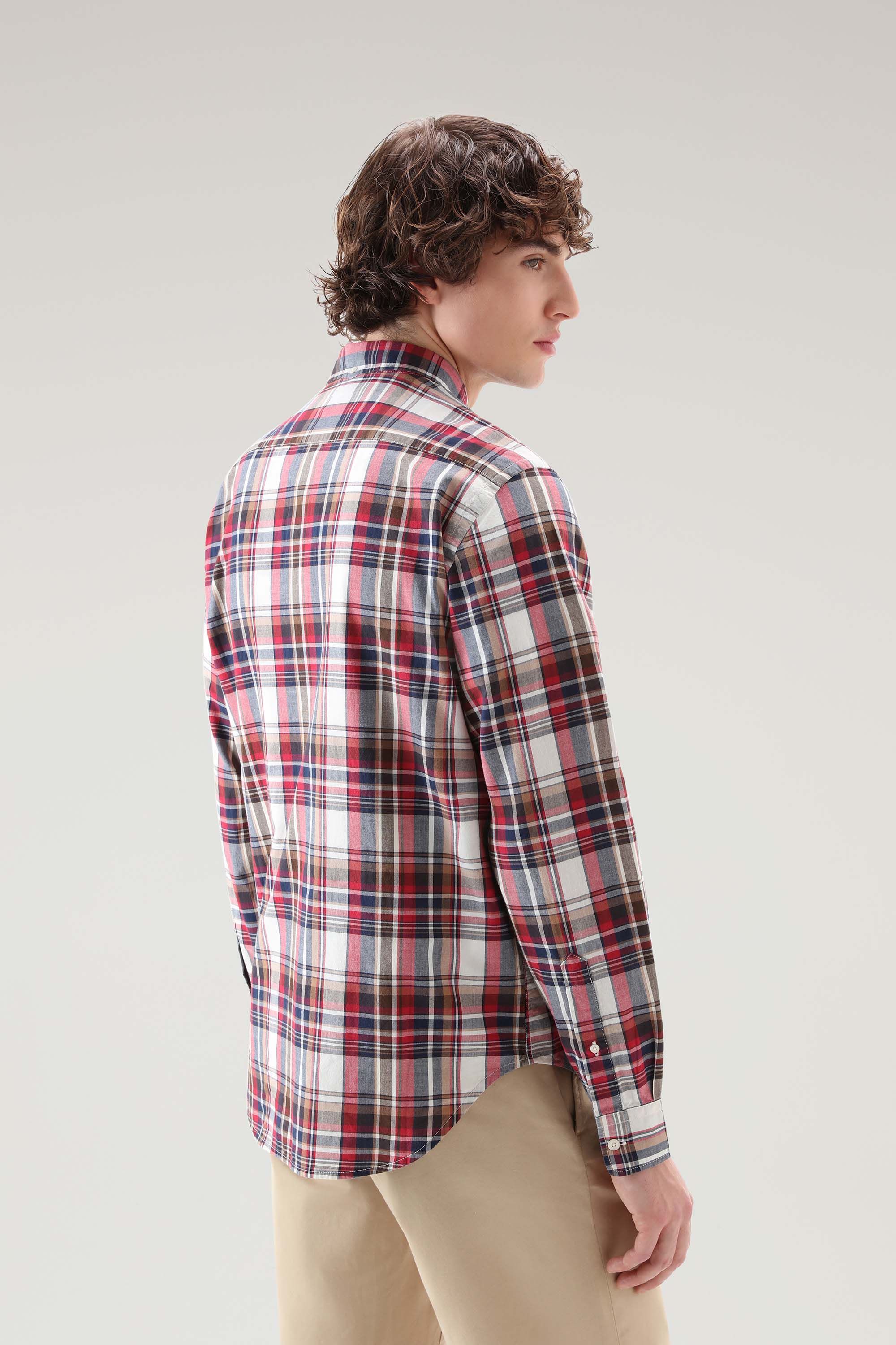 POPLIN MADRAS SHIRT