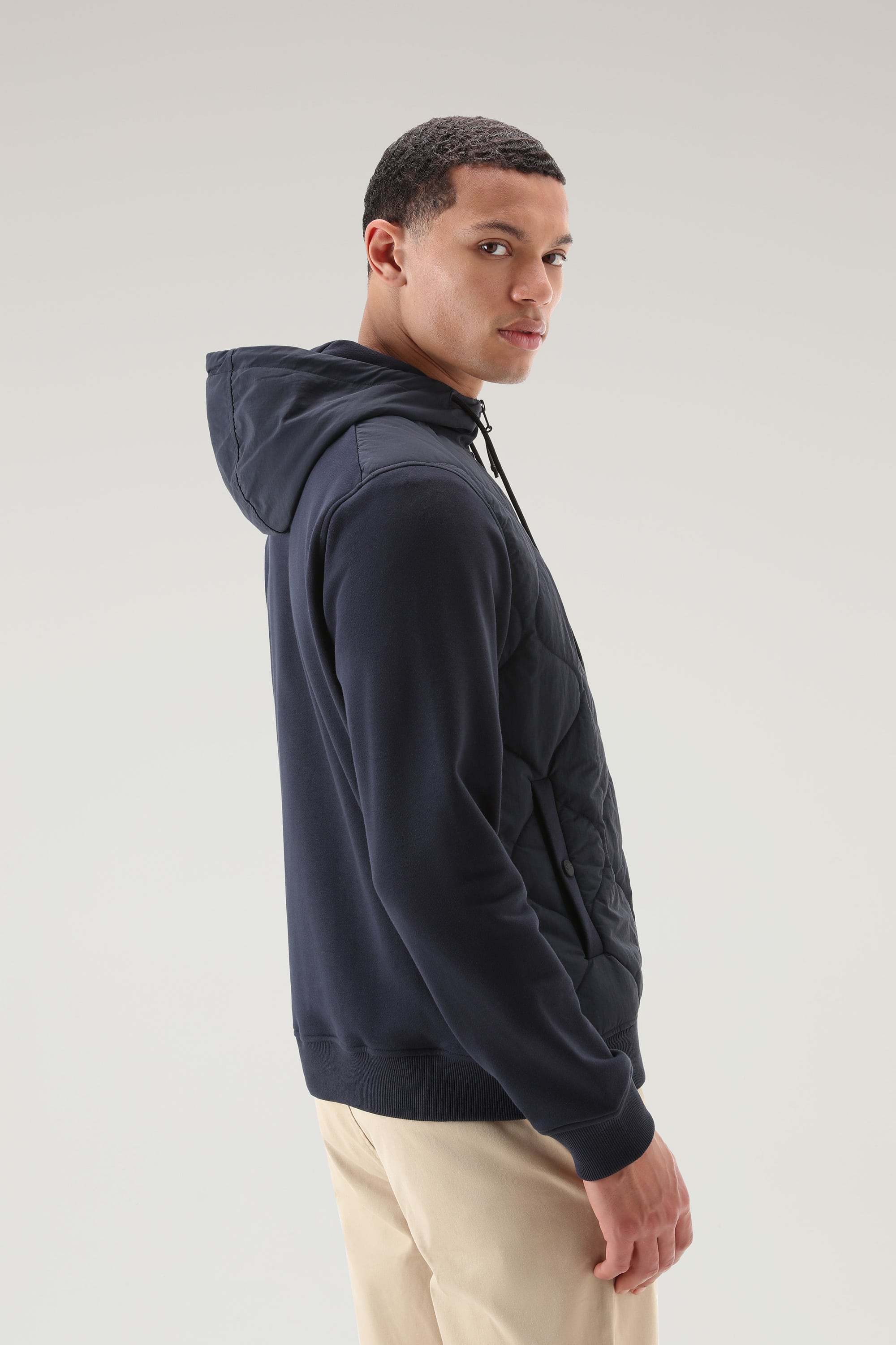 HYBRID MIXMEDIA HOODIE