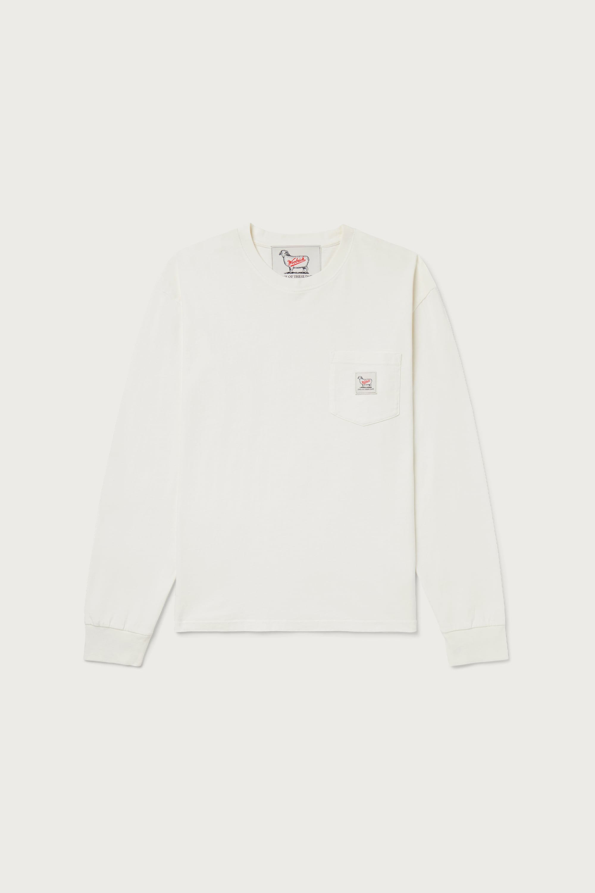 【ONE OF THESE DAYS】LONG SLEEVE POCKET TEE