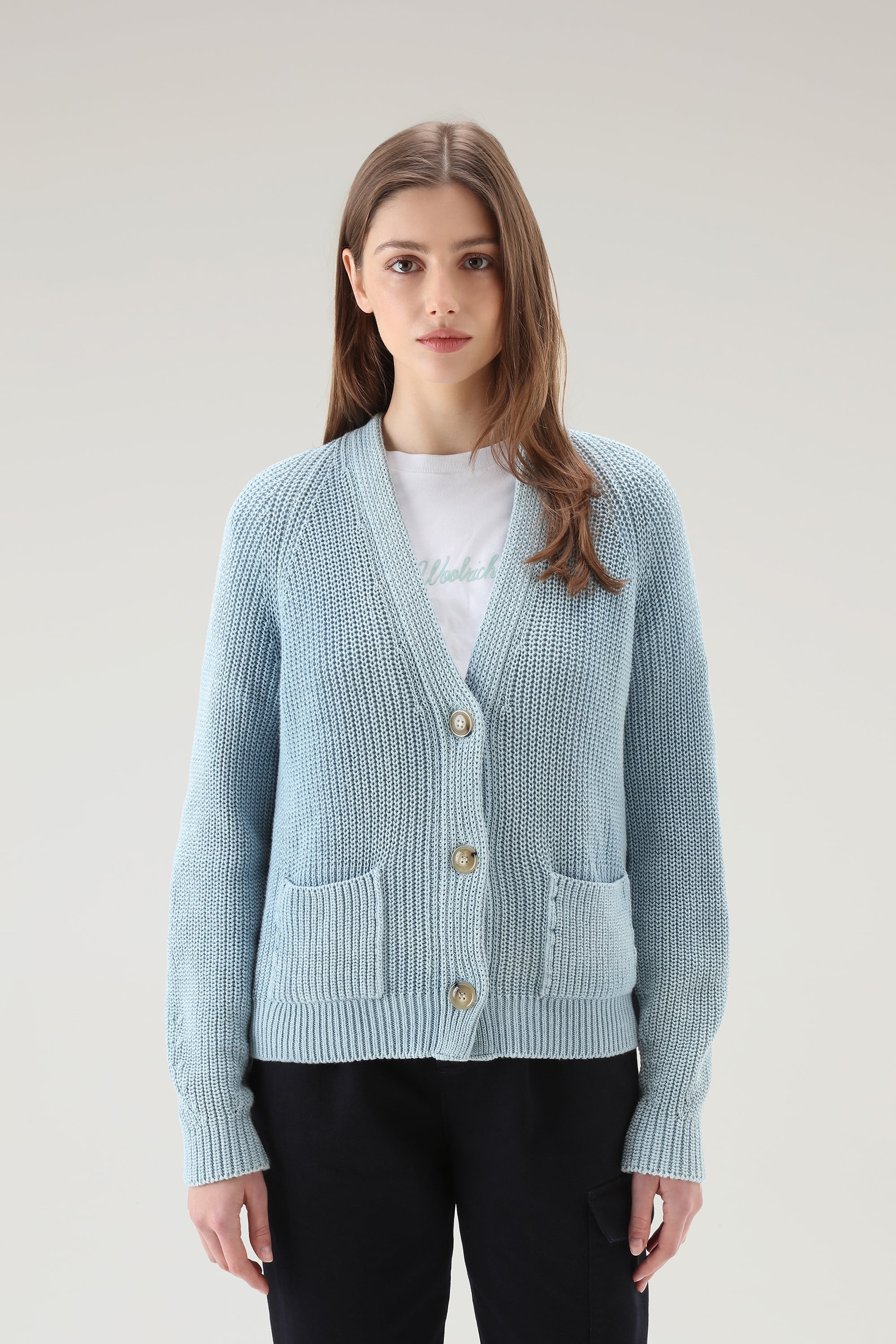 NATURAL DYEING CARDIGAN