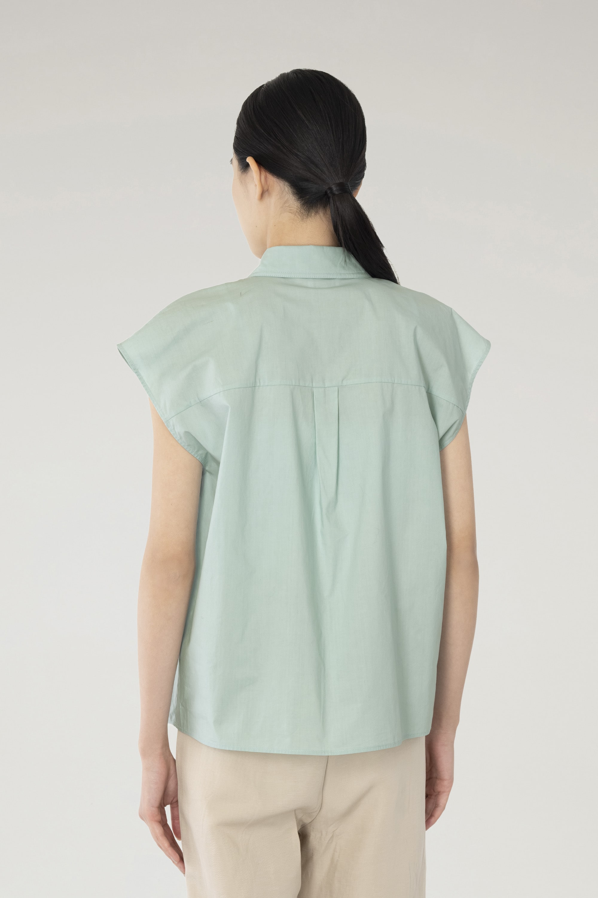 POPLIN BLOUSE