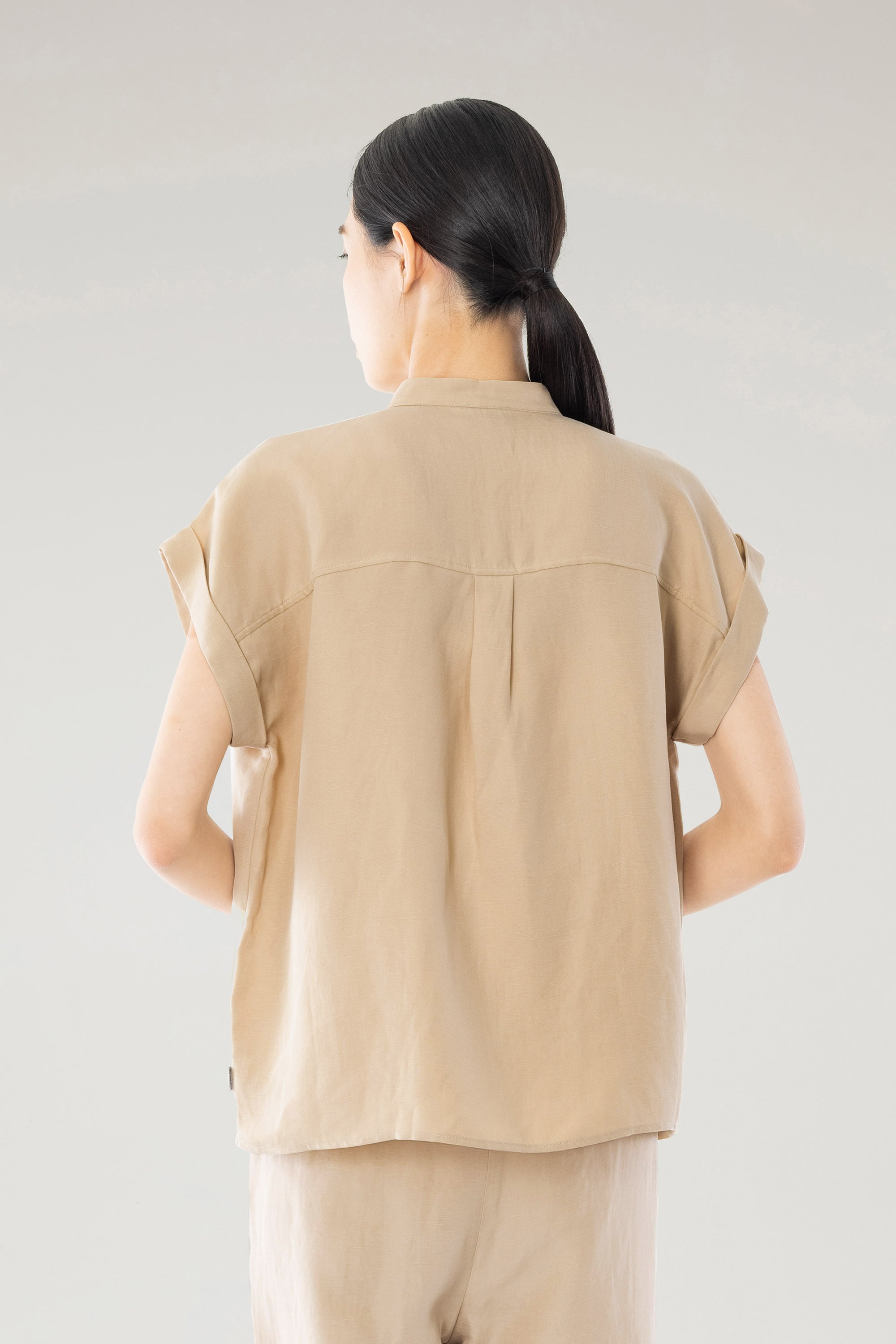 VISCOSE LINEN SHIRT