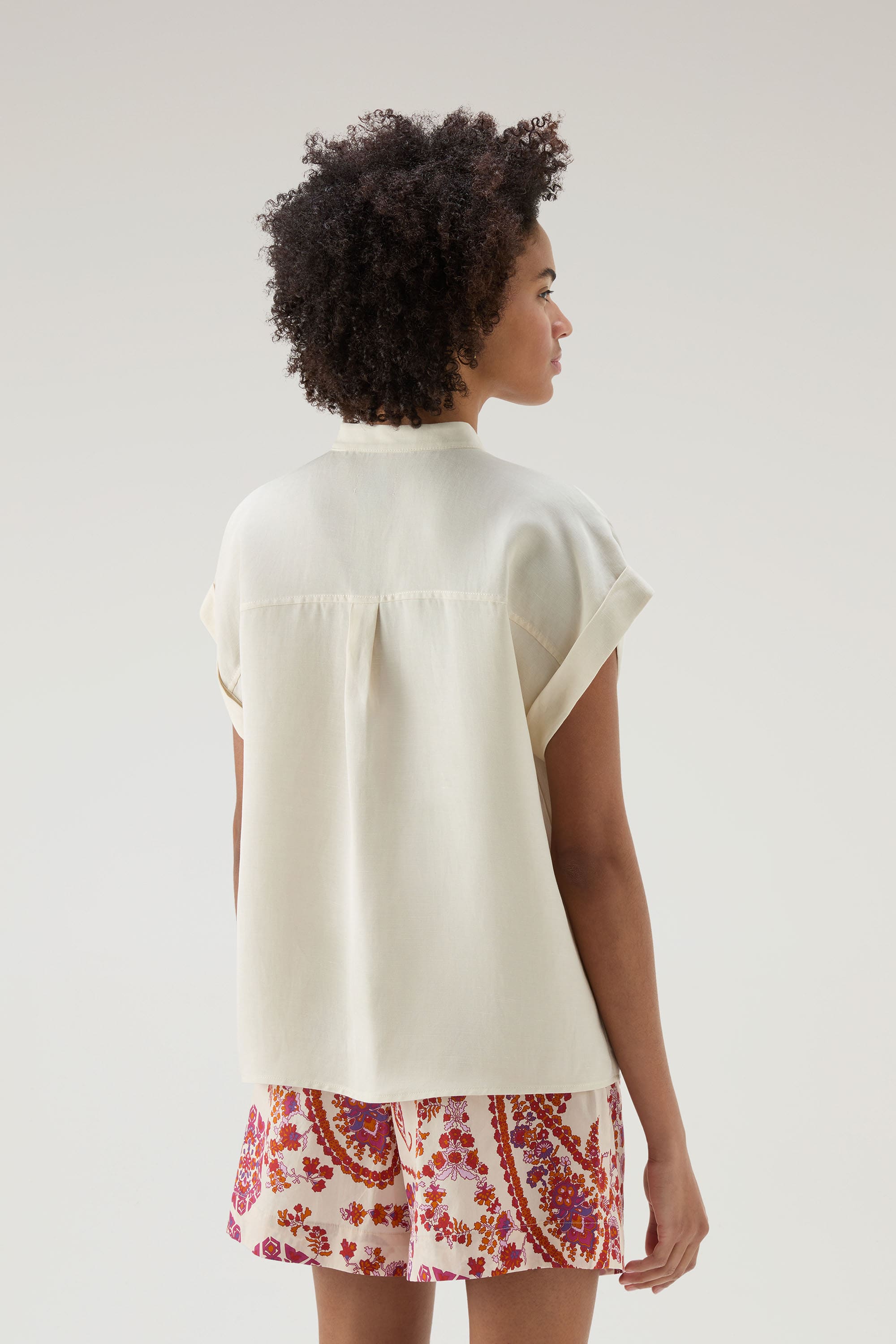 VISCOSE LINEN SHIRT