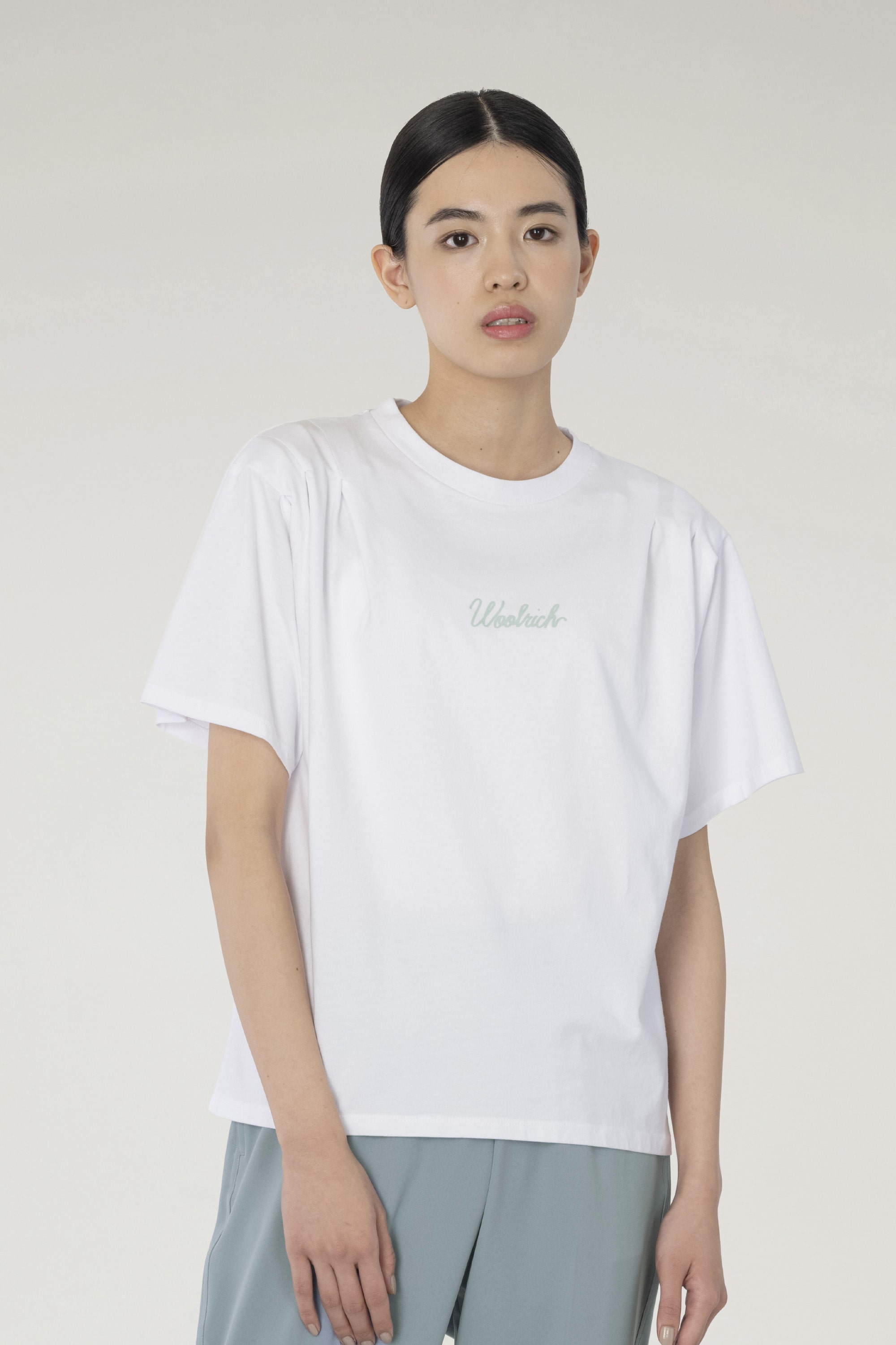 PLEATED T-SHIRT