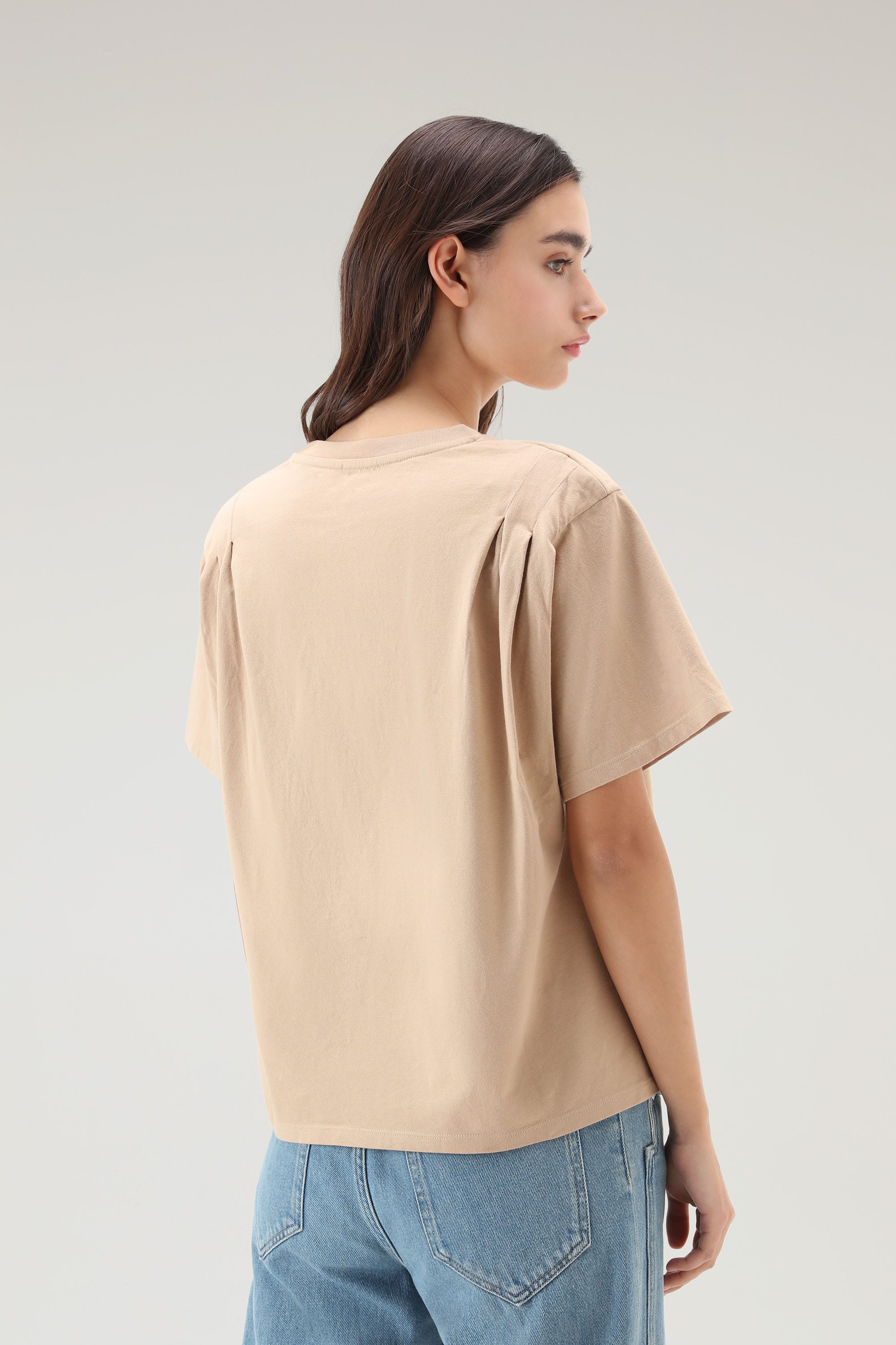 PLEATED T-SHIRT