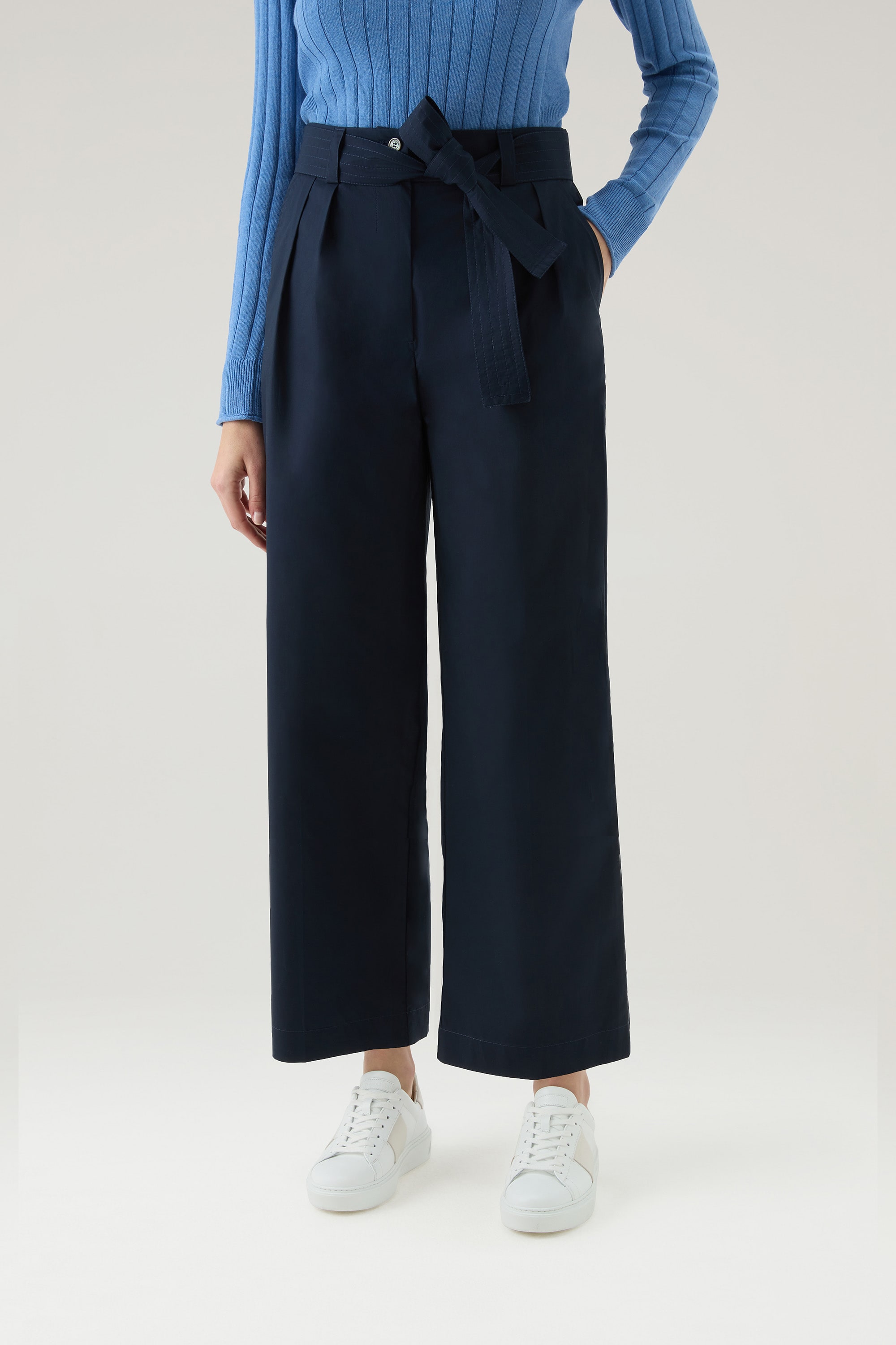 POPLIN PANTS