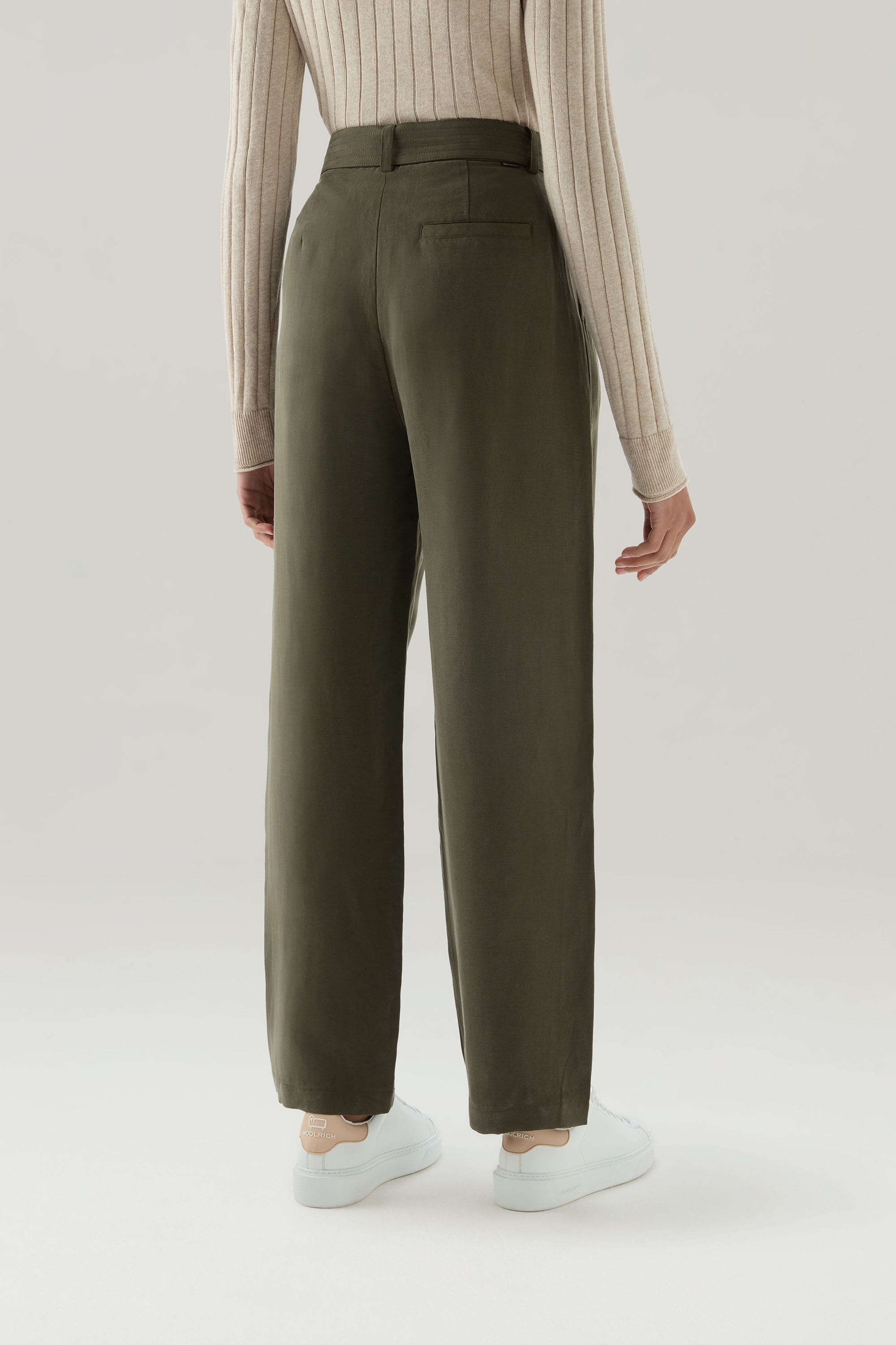 VISCOSE LINEN PANTS