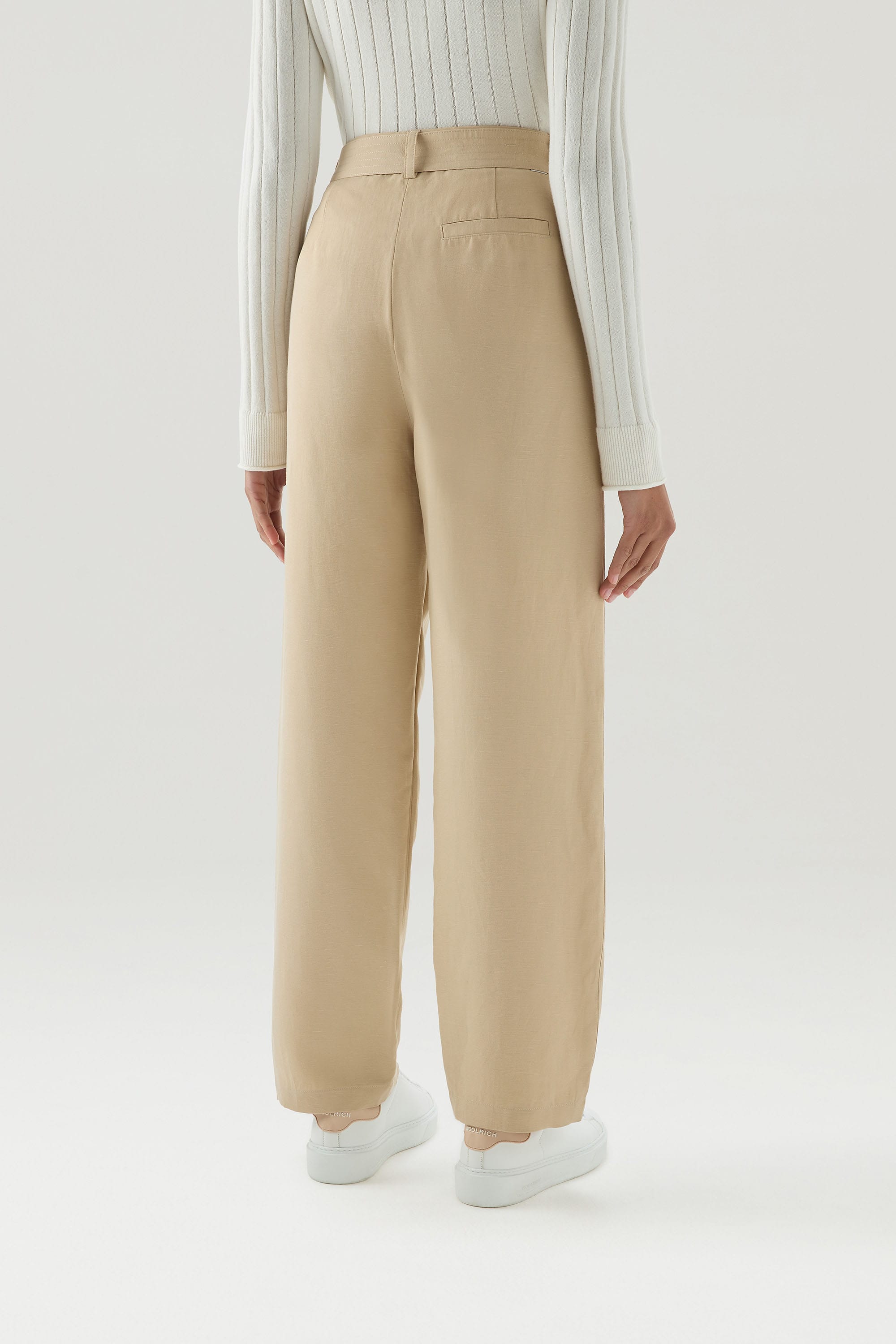 VISCOSE LINEN PANTS