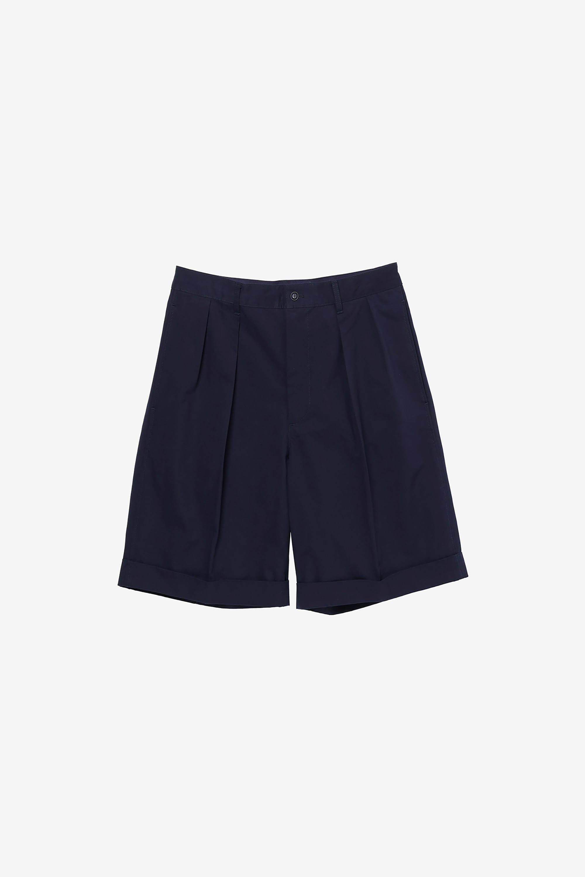 CAVALRY TWILL 2-TUCK SHORTS