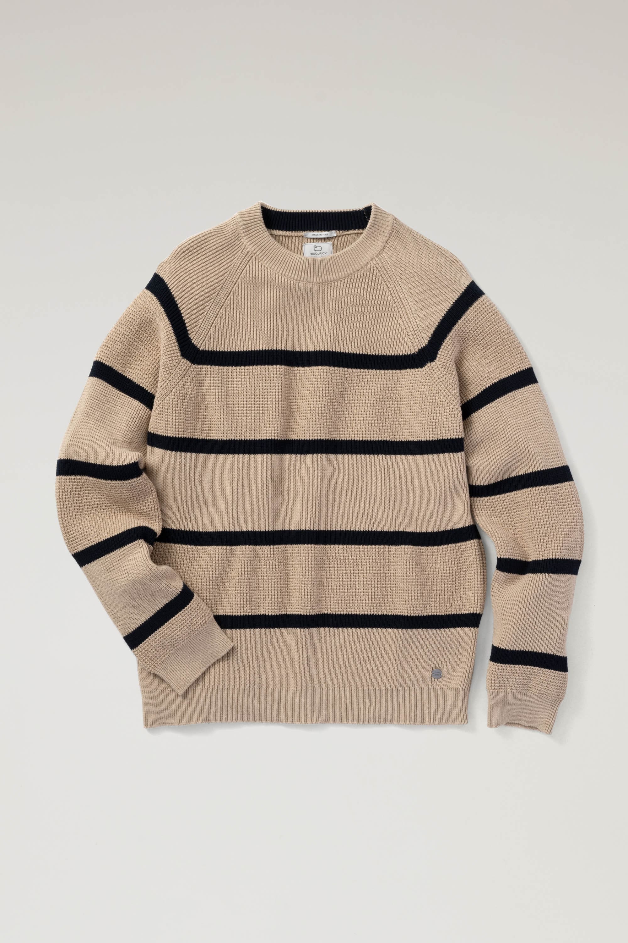 STRIPED CREWNECK