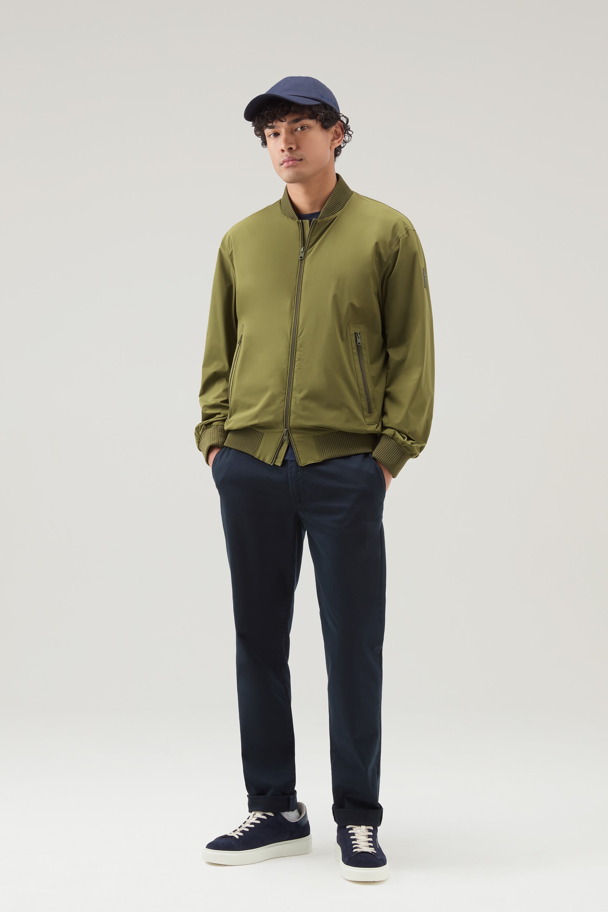 MATT STRETCH BOMBER｜WOOLRICH（ウールリッチ）公式オンラインストア
