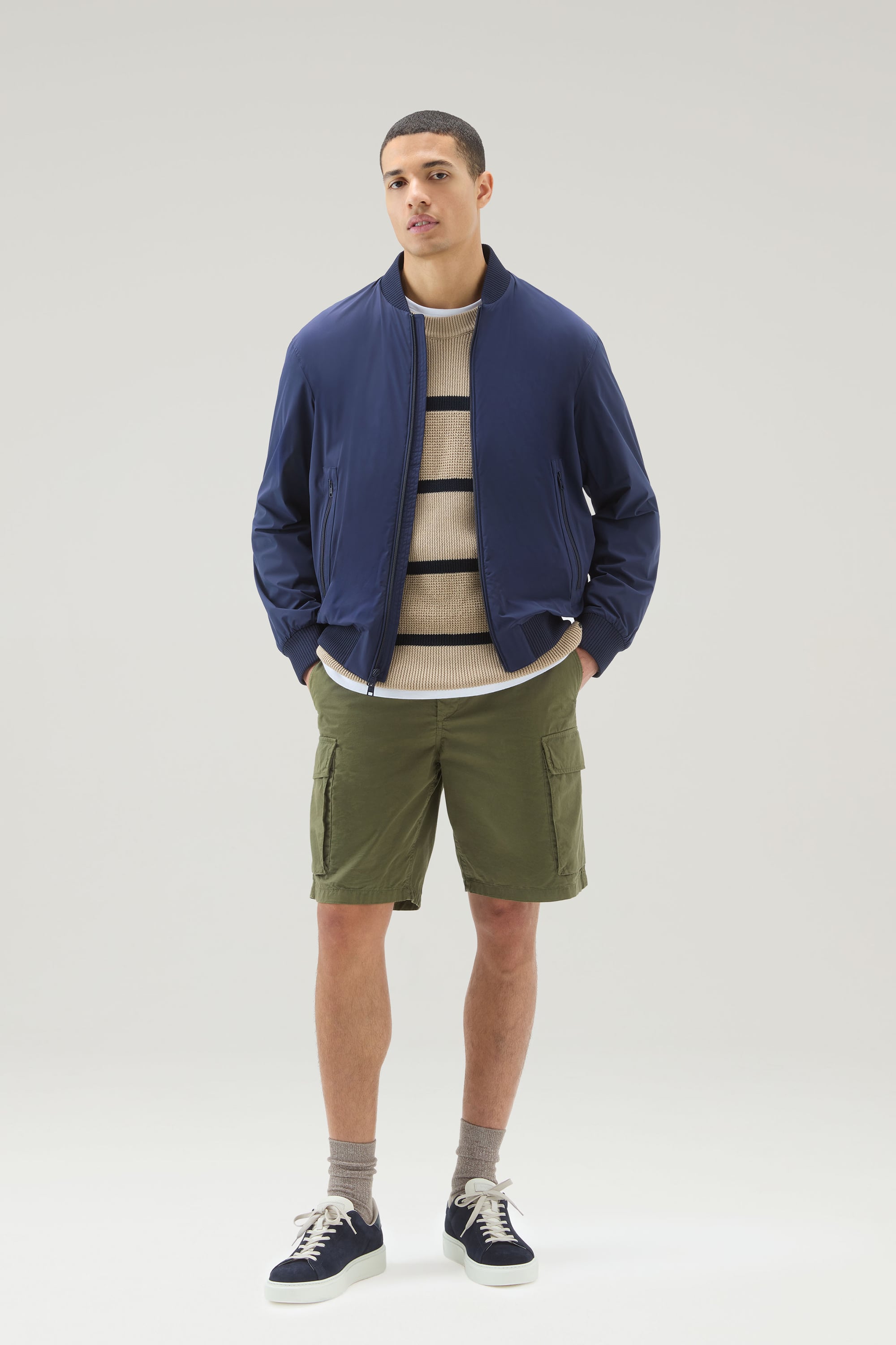 MATT STRETCH BOMBER｜WOOLRICH（ウールリッチ）公式オンラインストア