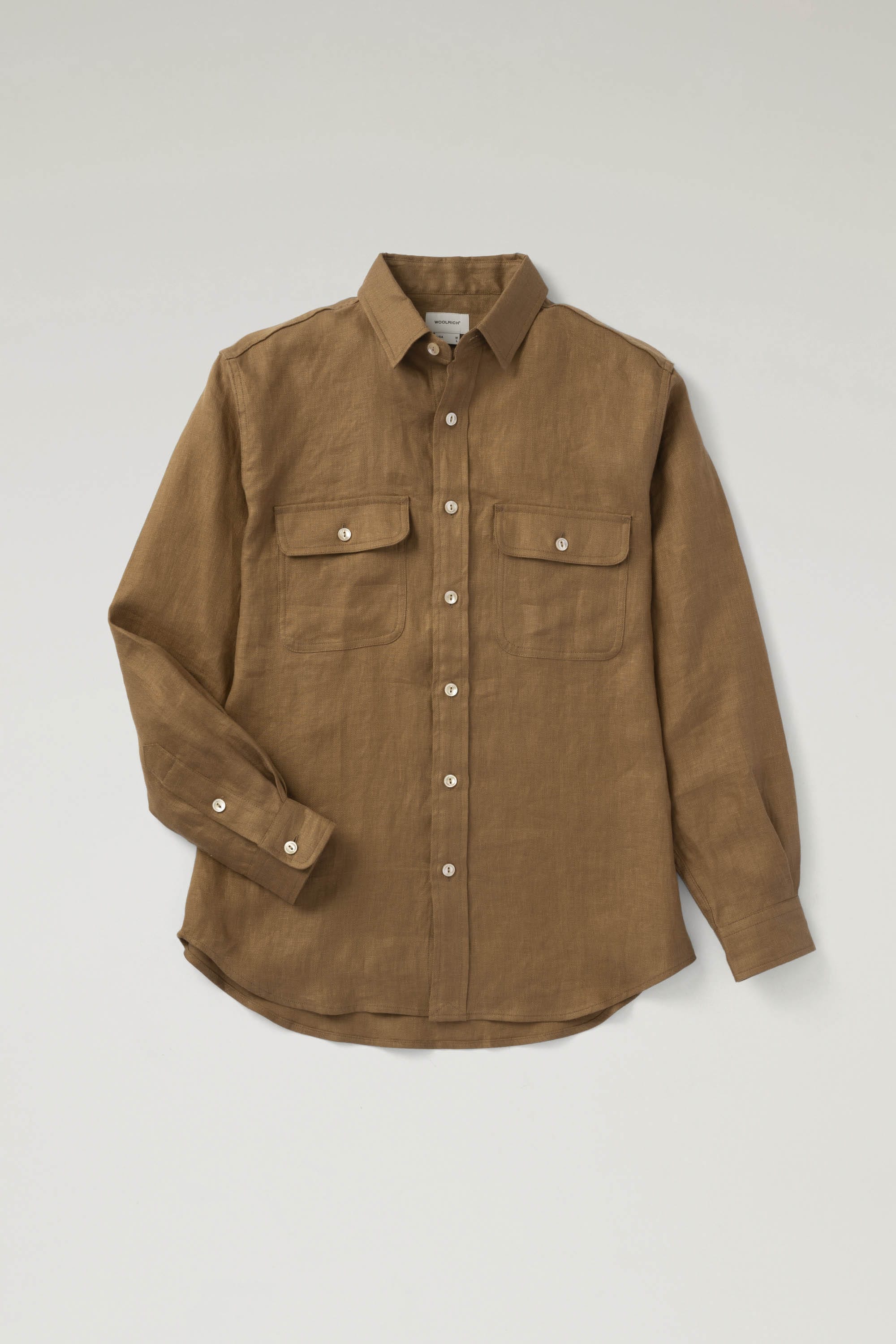 LINEN OVERSHIRT